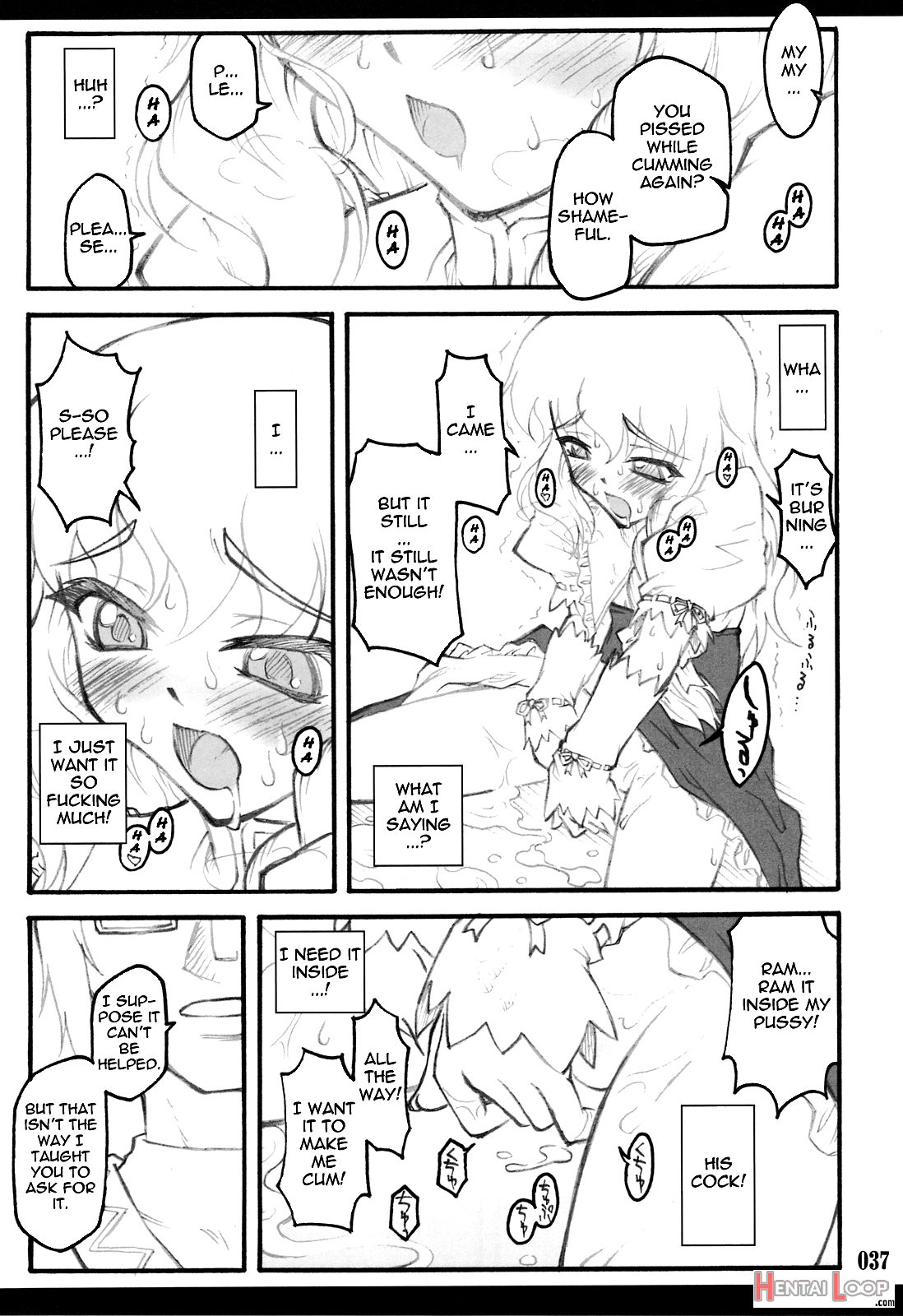 Touhou Shoujo Saiin ~mahou Shoujohen~ page 35