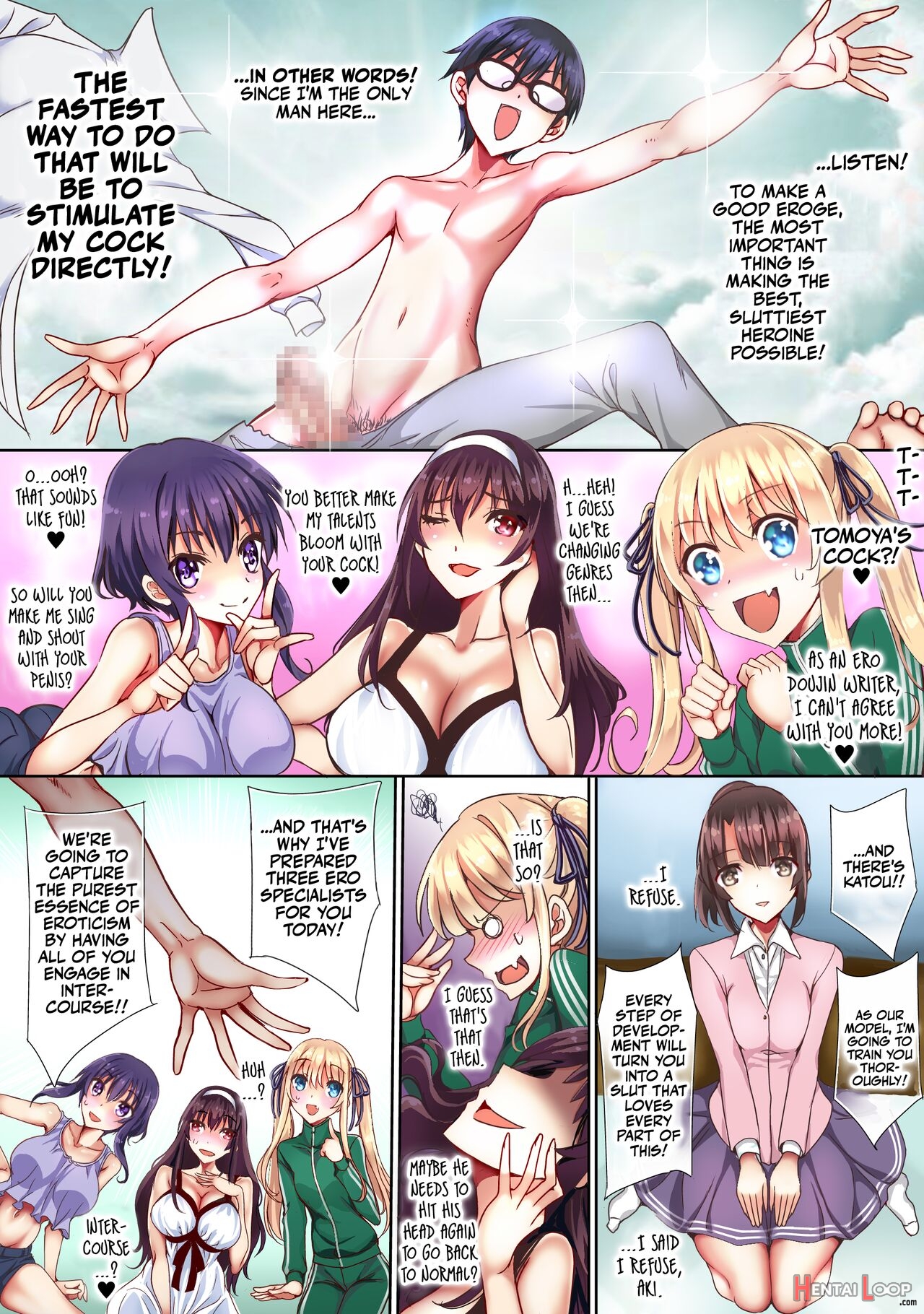 Training A Dissatisfying Harem To Transform From Heroines Into Bitches! page 5