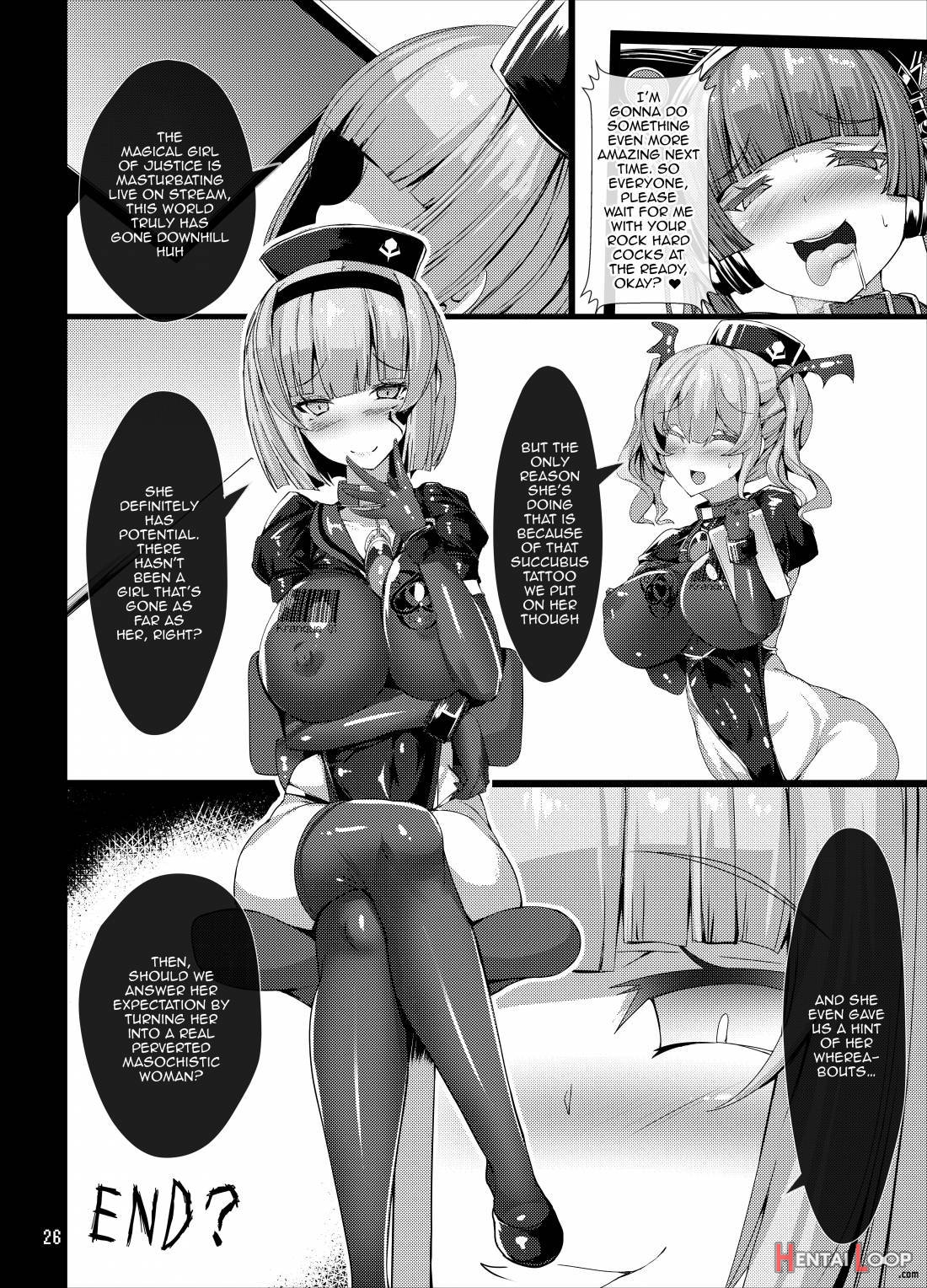 Ts Mahou Shoujo Ga Onanie Suru Hon ~jii Eizou Haishin Hen~ page 24