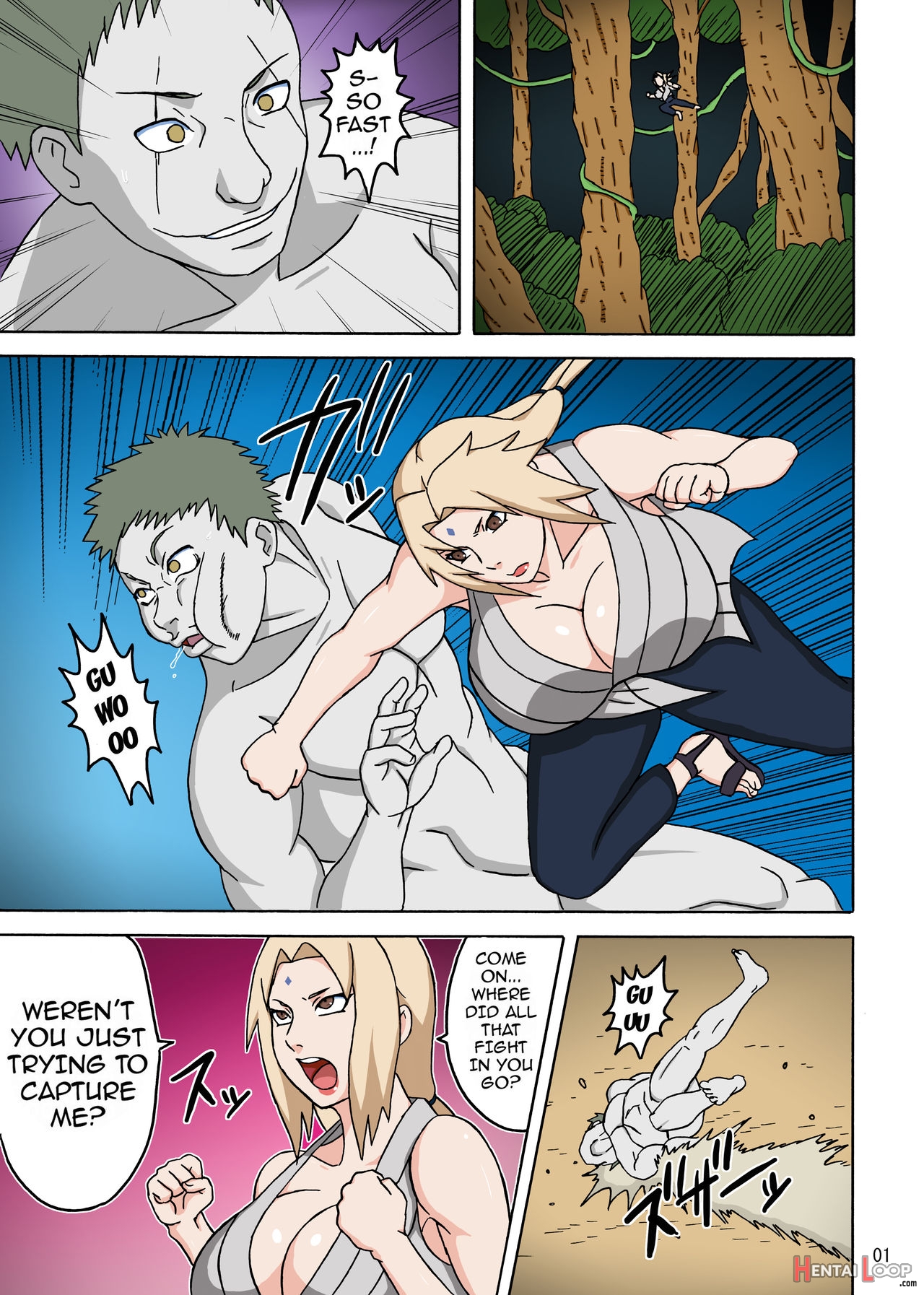 Tsunade No In Kangoku R – Colorized page 2