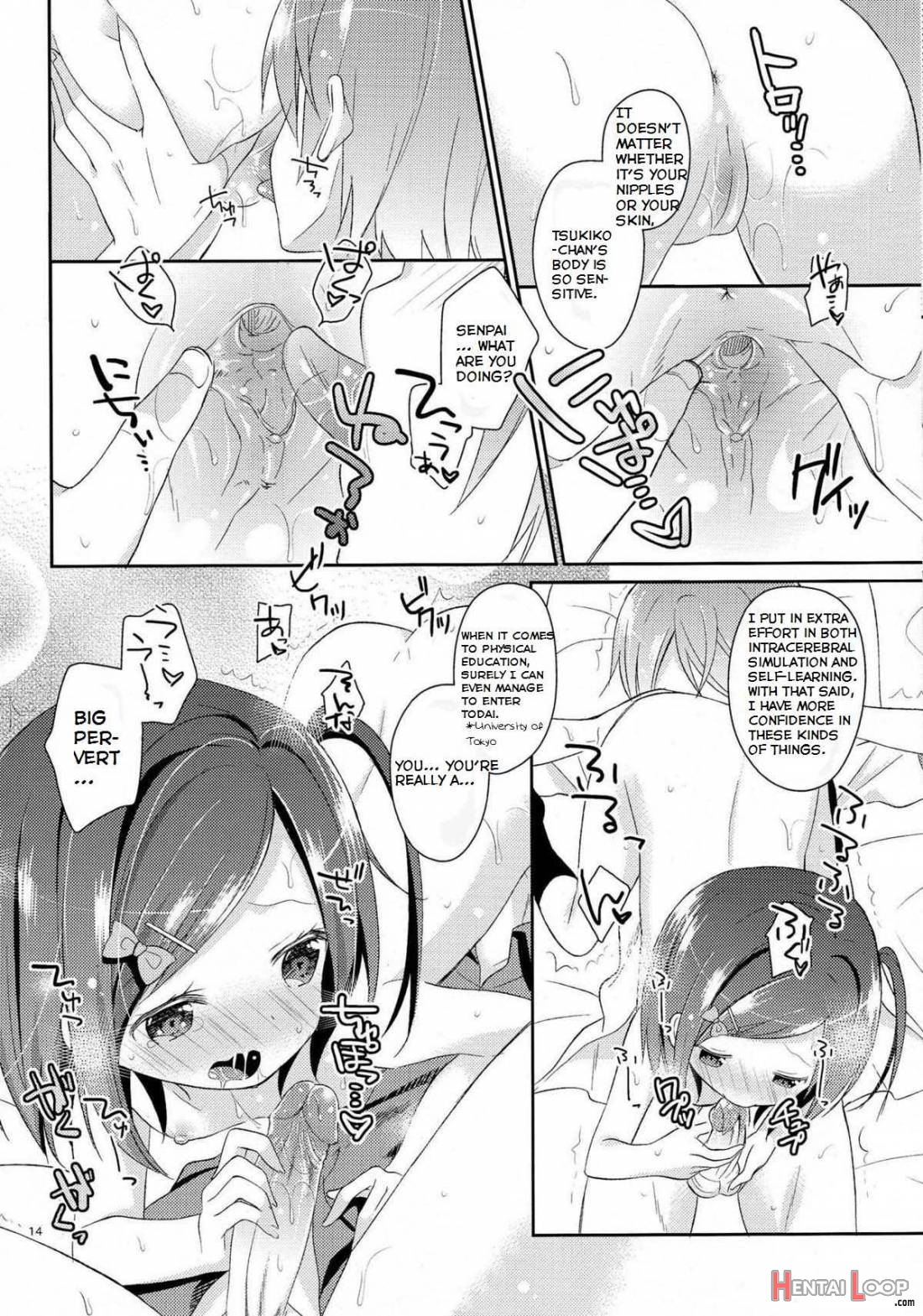 Wareware Wa Tadashii Kyonyuu Yori Mo, Aji No Aru Hinnyuu Ga Suki Nanoda. Sekai No Naniyori Hikaeme Na Mune No Onnanoko O Aishiteiru. page 13