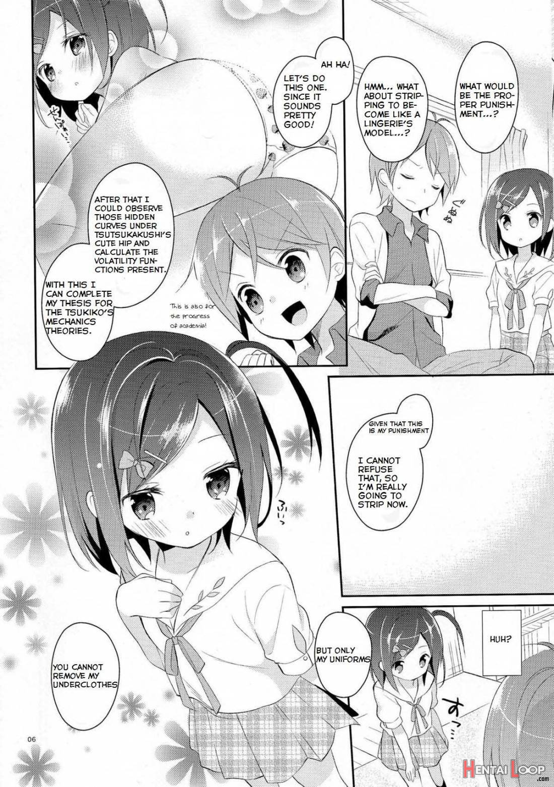 Wareware Wa Tadashii Kyonyuu Yori Mo, Aji No Aru Hinnyuu Ga Suki Nanoda. Sekai No Naniyori Hikaeme Na Mune No Onnanoko O Aishiteiru. page 5