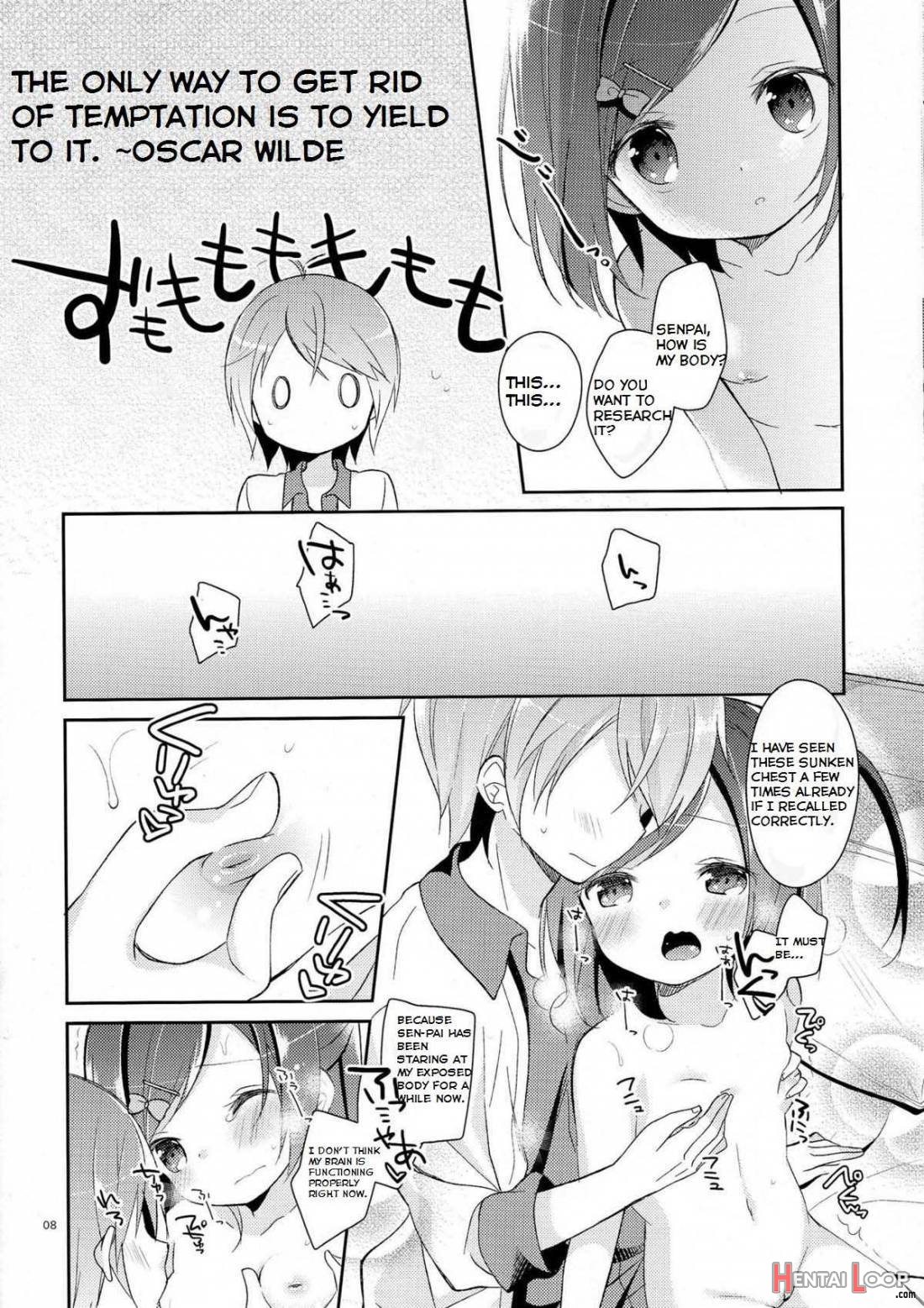 Wareware Wa Tadashii Kyonyuu Yori Mo, Aji No Aru Hinnyuu Ga Suki Nanoda. Sekai No Naniyori Hikaeme Na Mune No Onnanoko O Aishiteiru. page 7