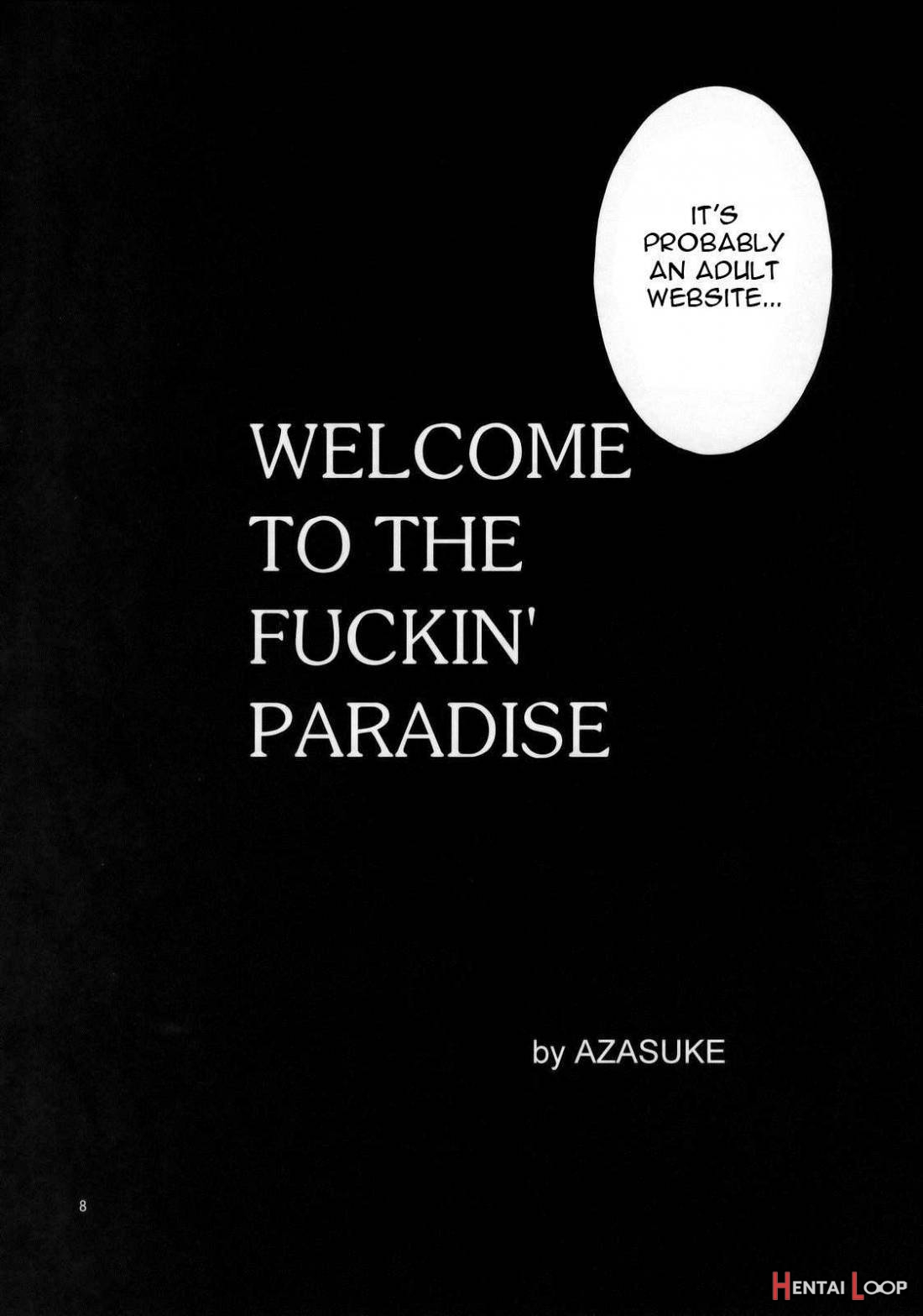Welcome To The Fuckin’ Paradise page 4