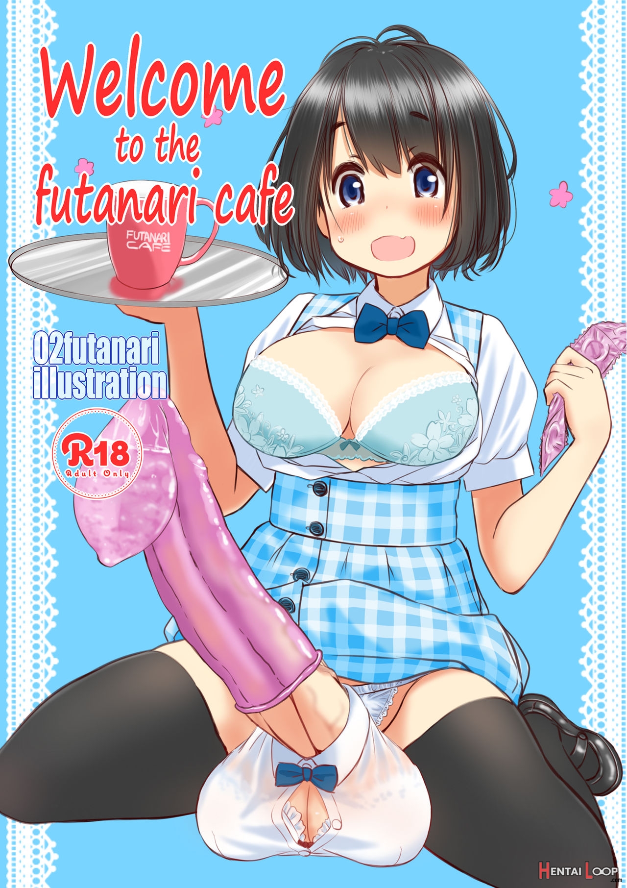 Welcome To The Futanari Cafe page 1