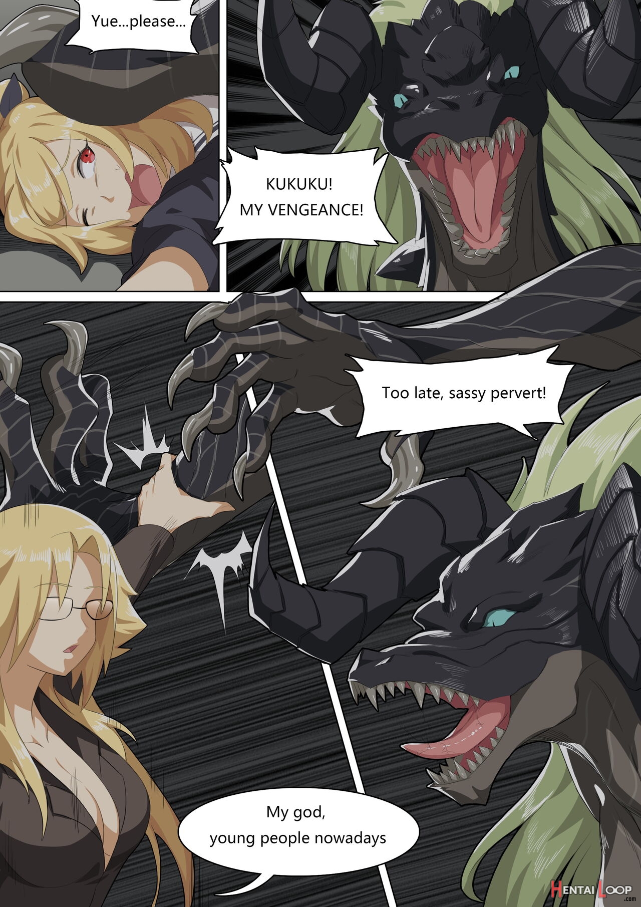 Werewolf Girl Academy Iv page 19