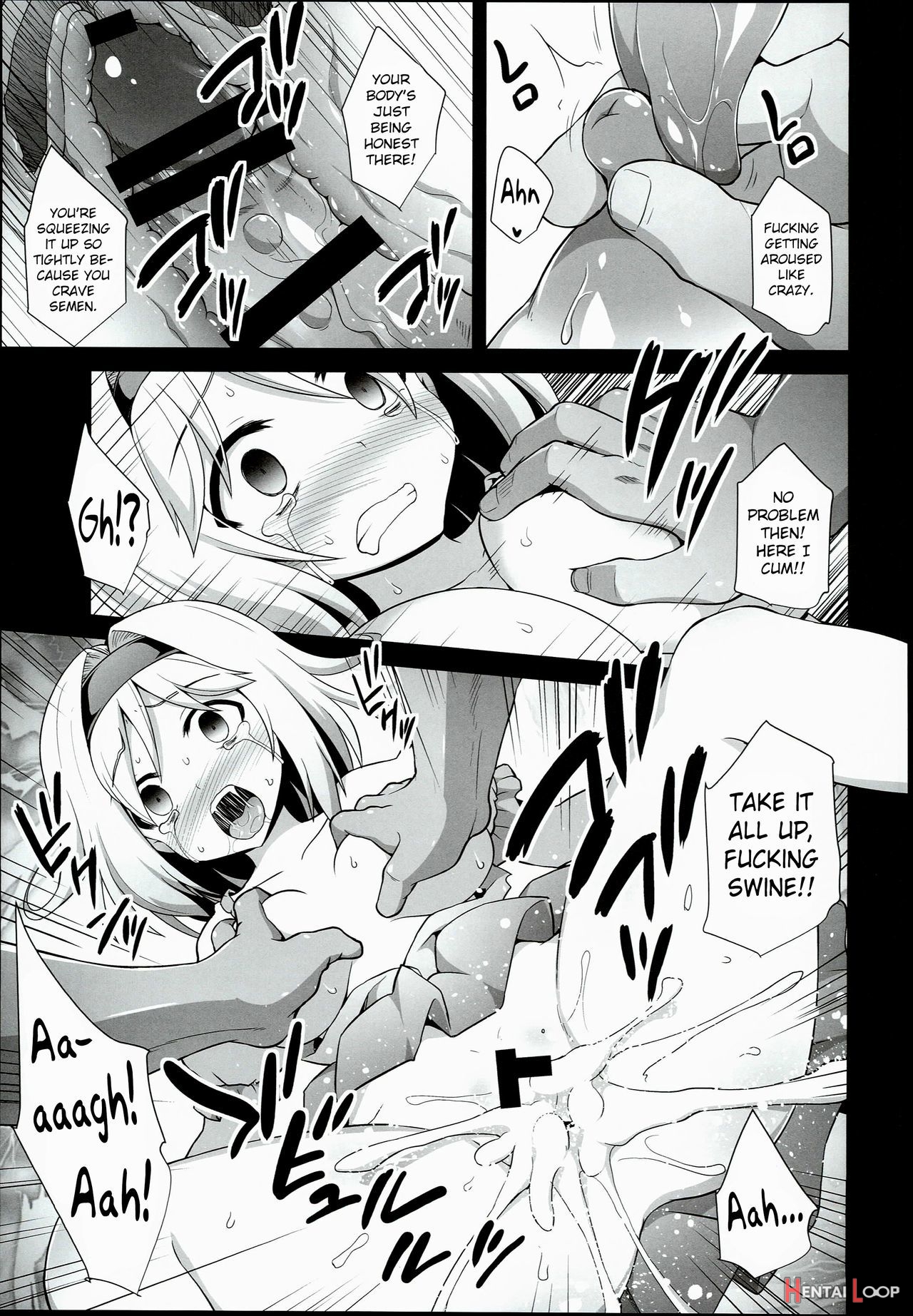 Wounded Djeeta's Degrading Rape Coercion page 17