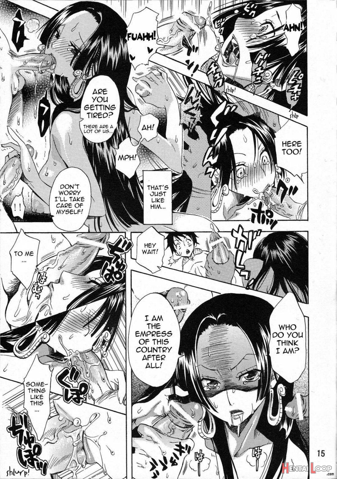 Yokujou Rensa ~hebihime Ver.~ page 14