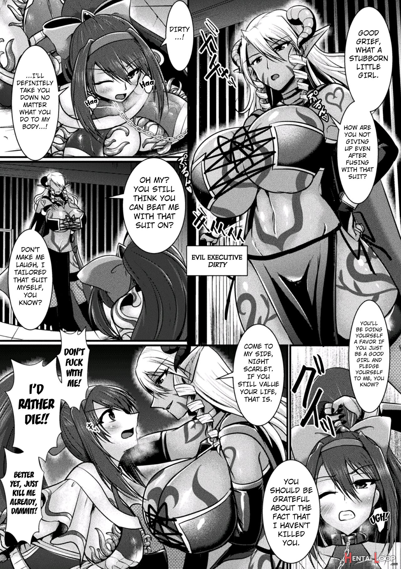 Yoru No Onna Kenshi Night Scarlet 2 page 3