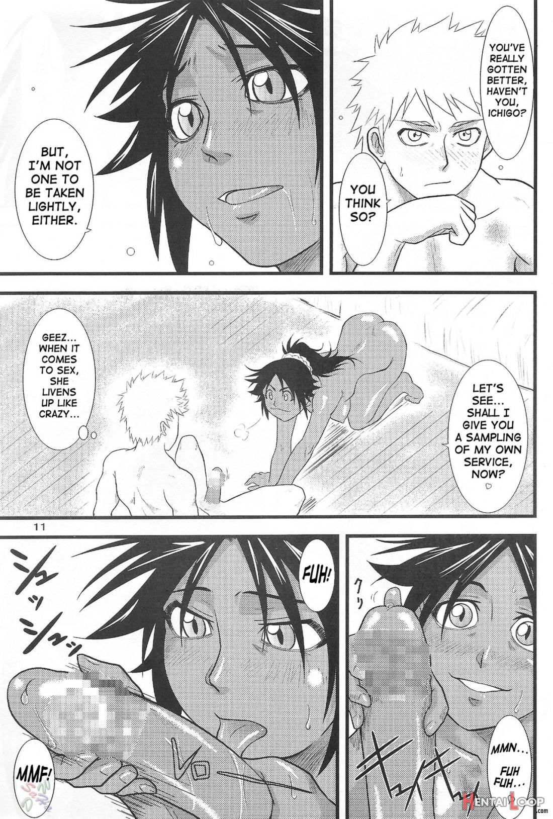 Yoruichi Nyan No Hon 3 page 9