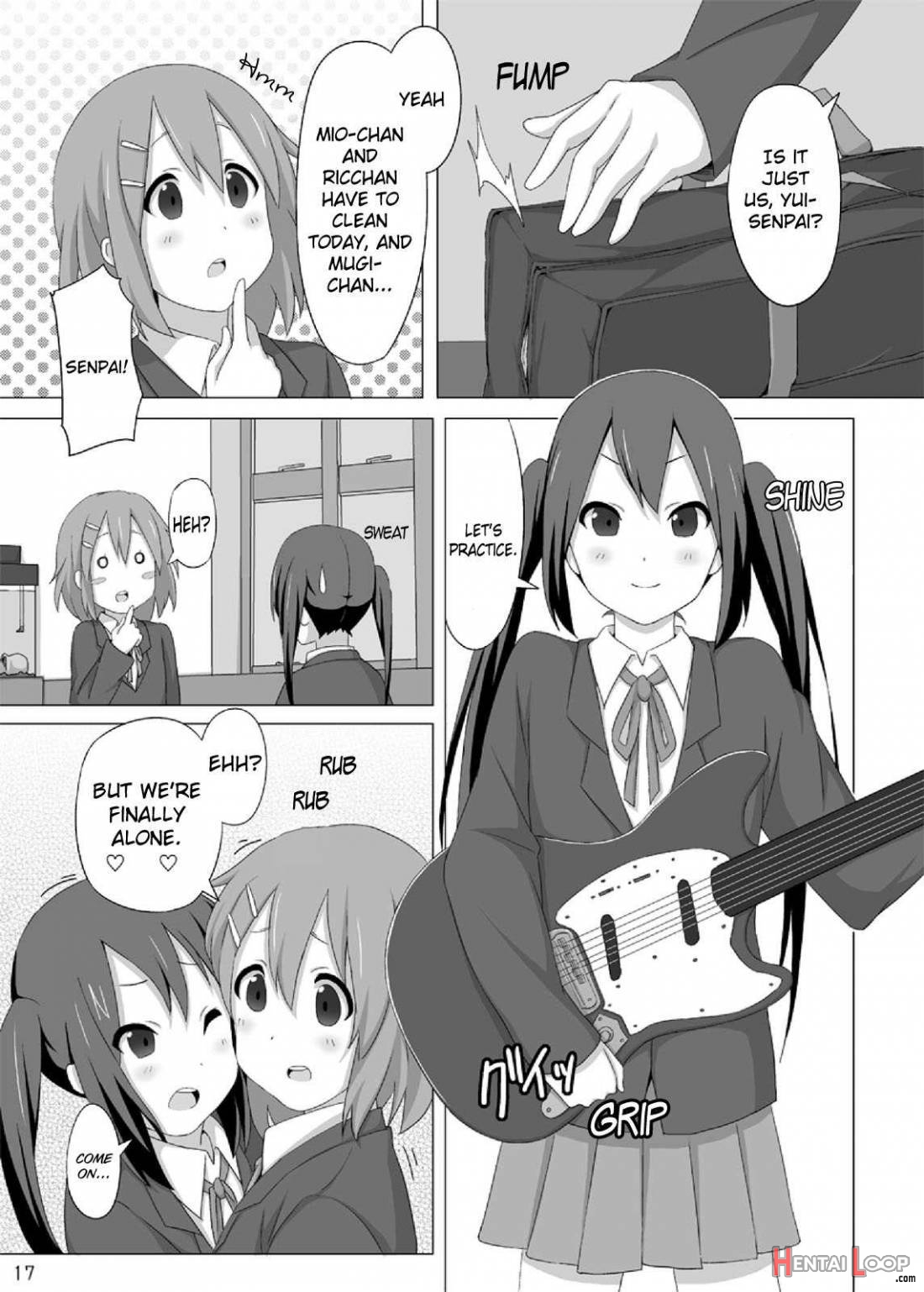 Yui × Azusa page 17