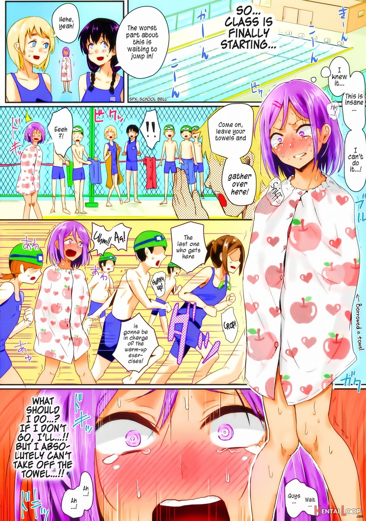 Zenra De Suiei No Jugyou!! – Colorized page 5