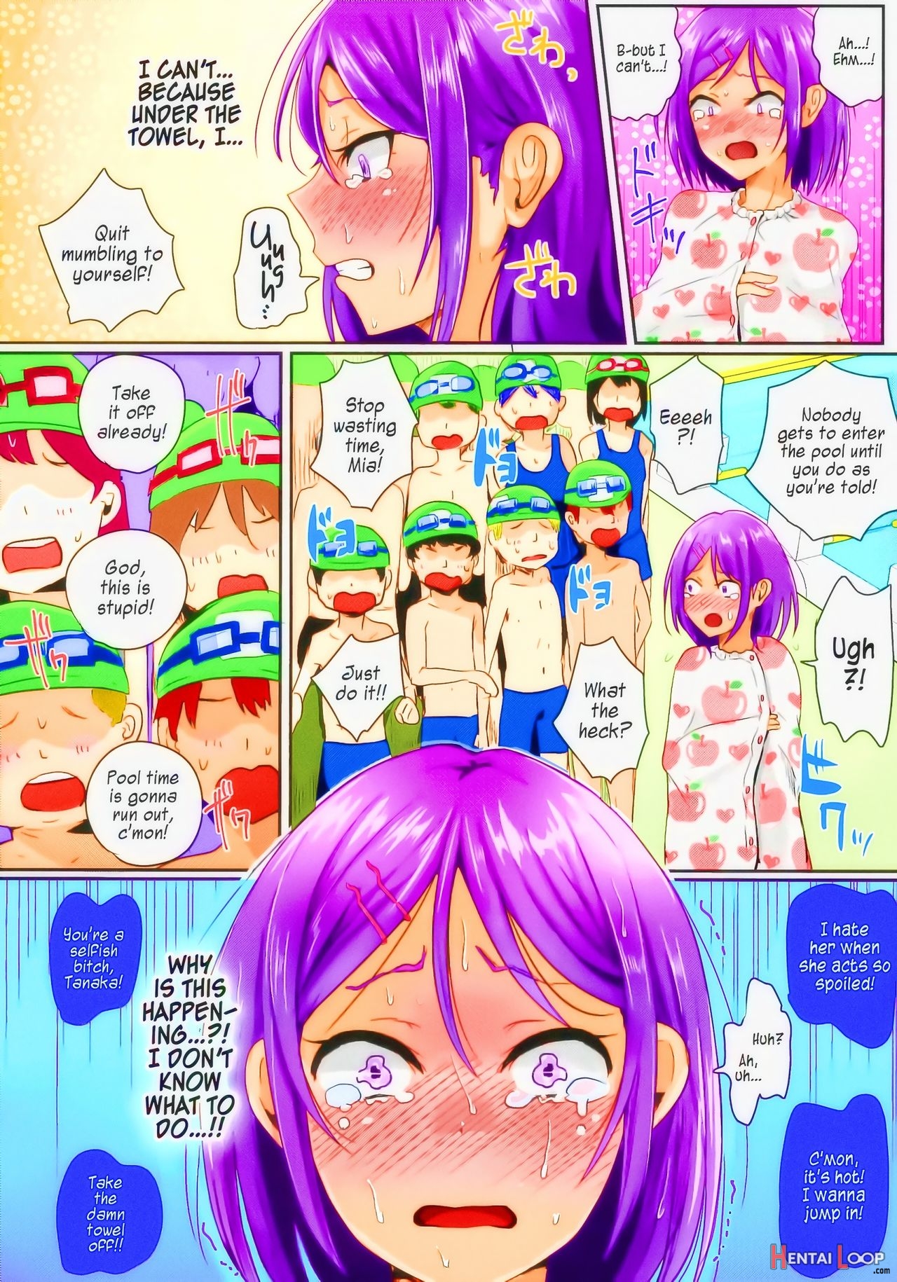 Zenra De Suiei No Jugyou!! – Colorized page 7