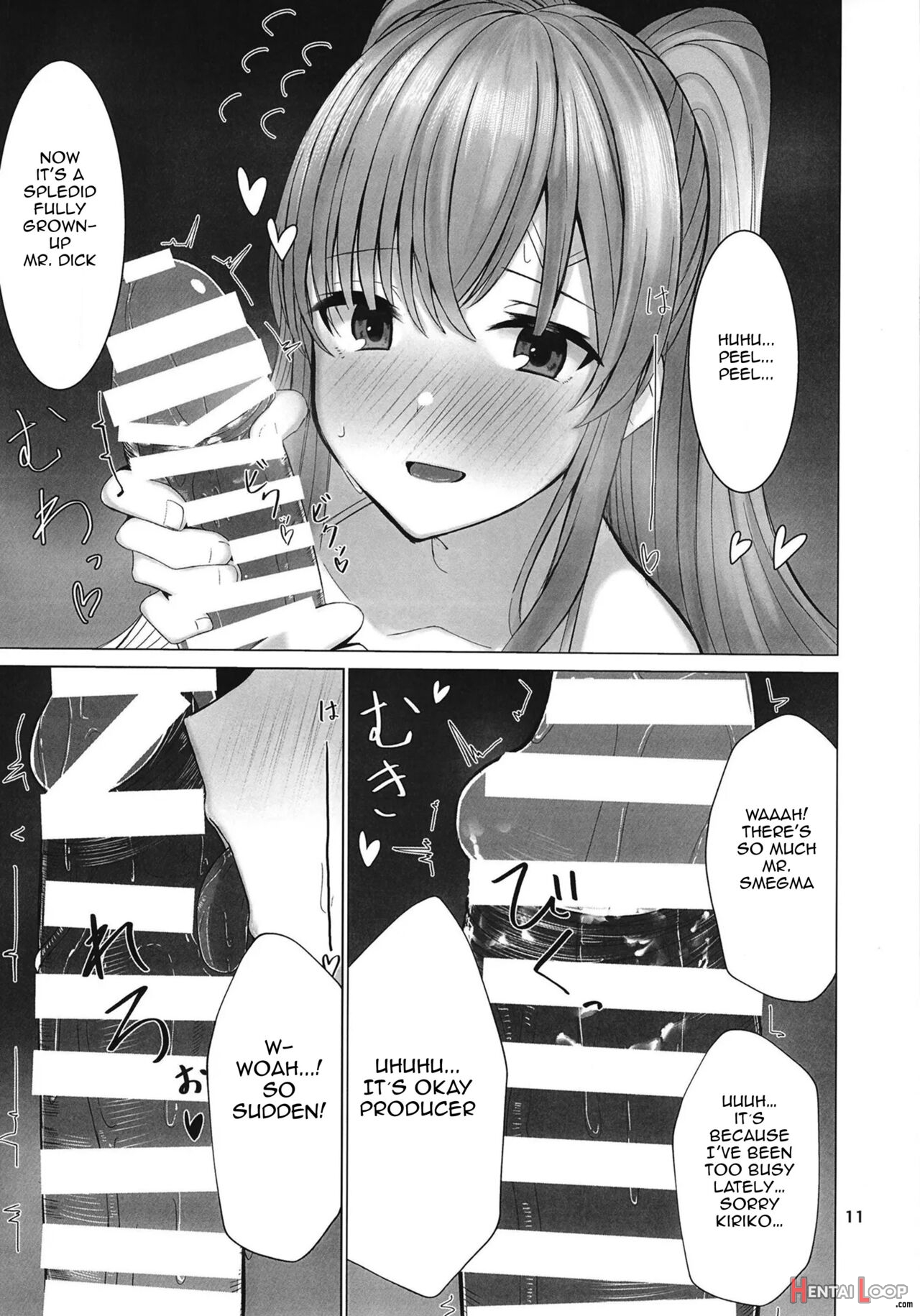 A Book That's All About Having Lovey Dovey Sex With Kiriko page 11