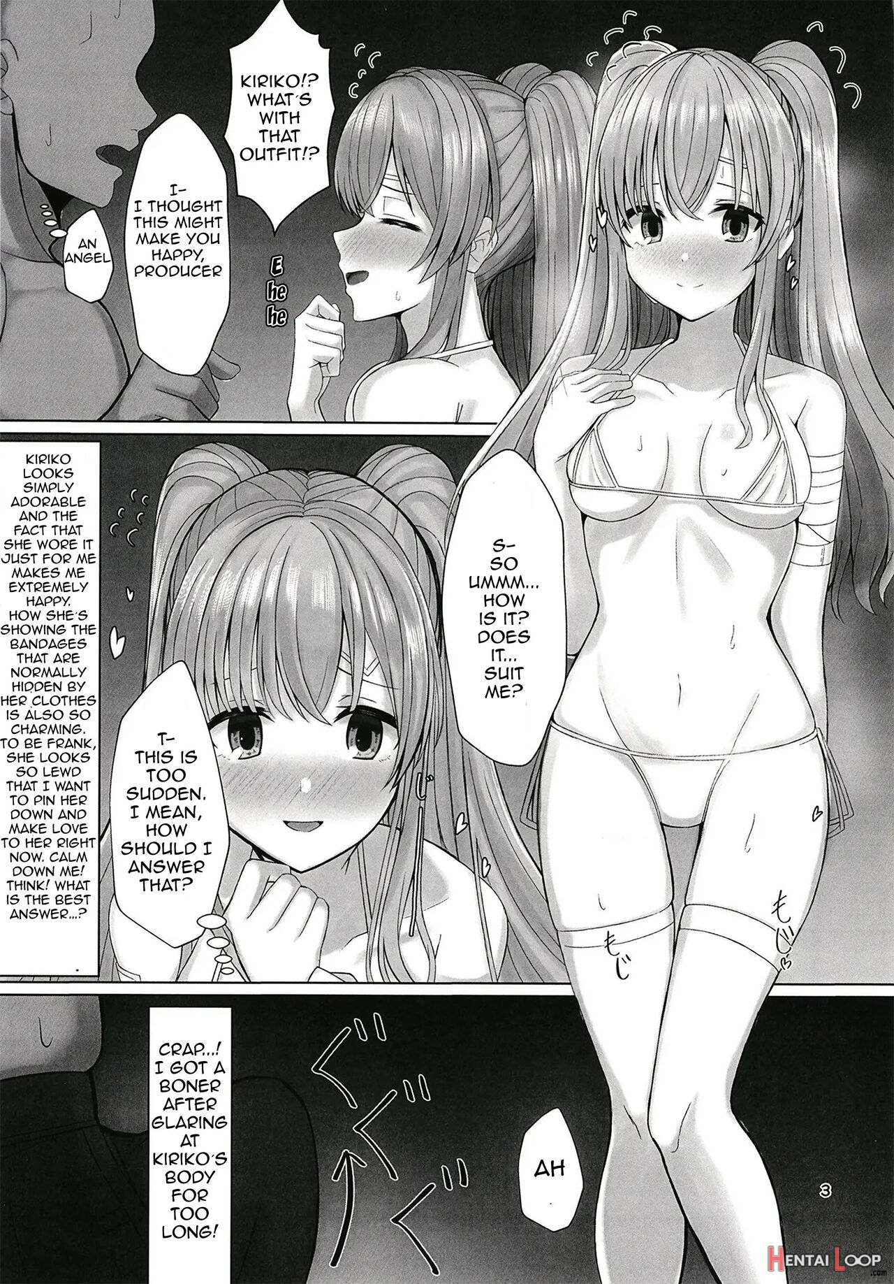A Book That's All About Having Lovey Dovey Sex With Kiriko page 3