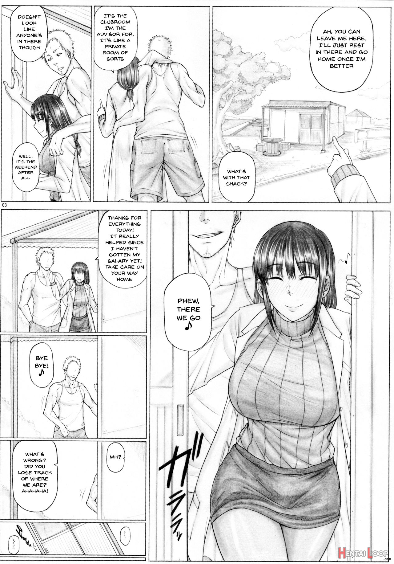 A Journal Of When Sayaka Sensei Got Really Drunk And Fucked By Playboys page 4