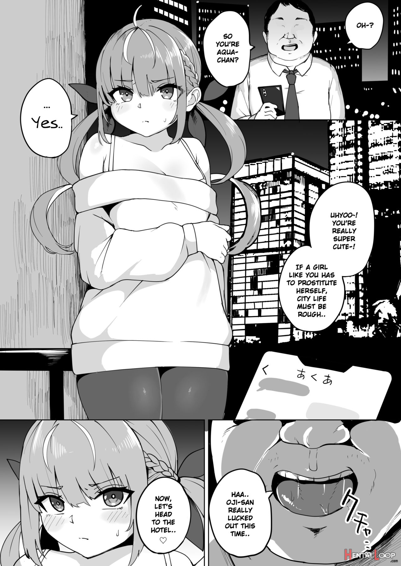 Aqua-chan, For Her Friend's Sake page 2
