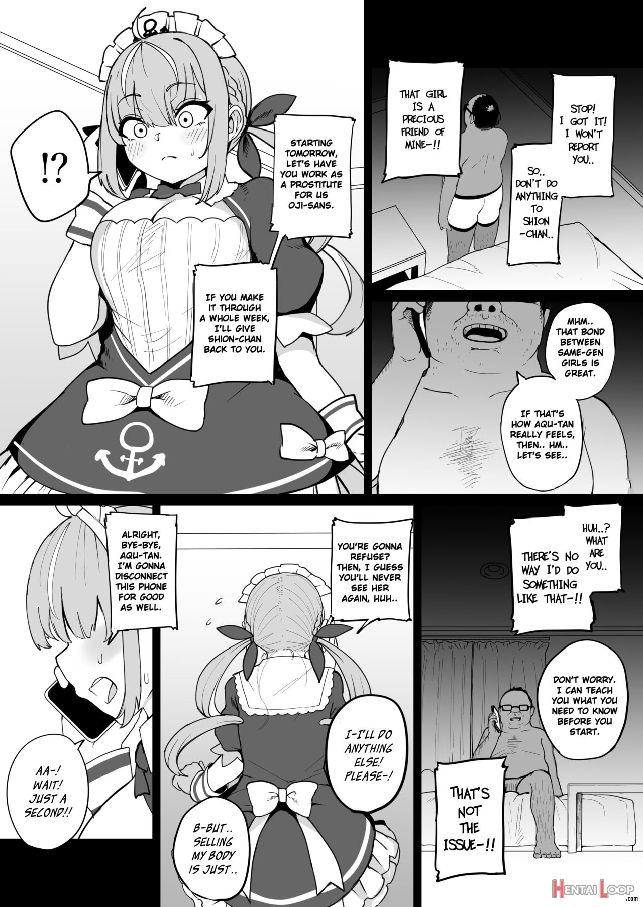 Aqua-chan, For Her Friend's Sake page 6