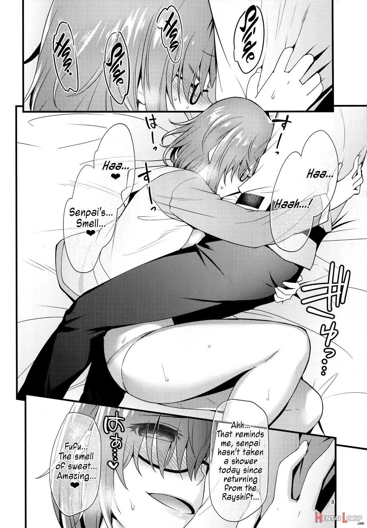 Book About Mashu Molesting Senpai Who Is Sleeping Due To An Event page 7