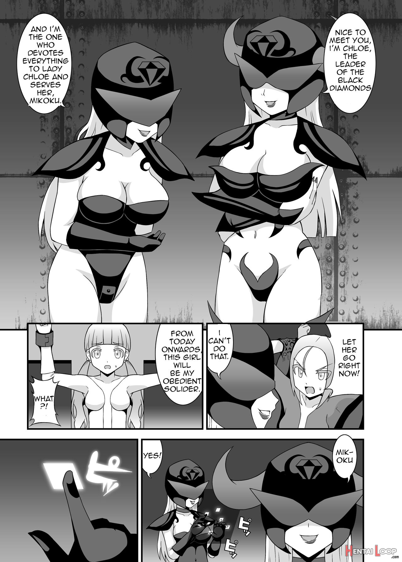 Chastity Sentai Chaste Colors Ch.1 page 16