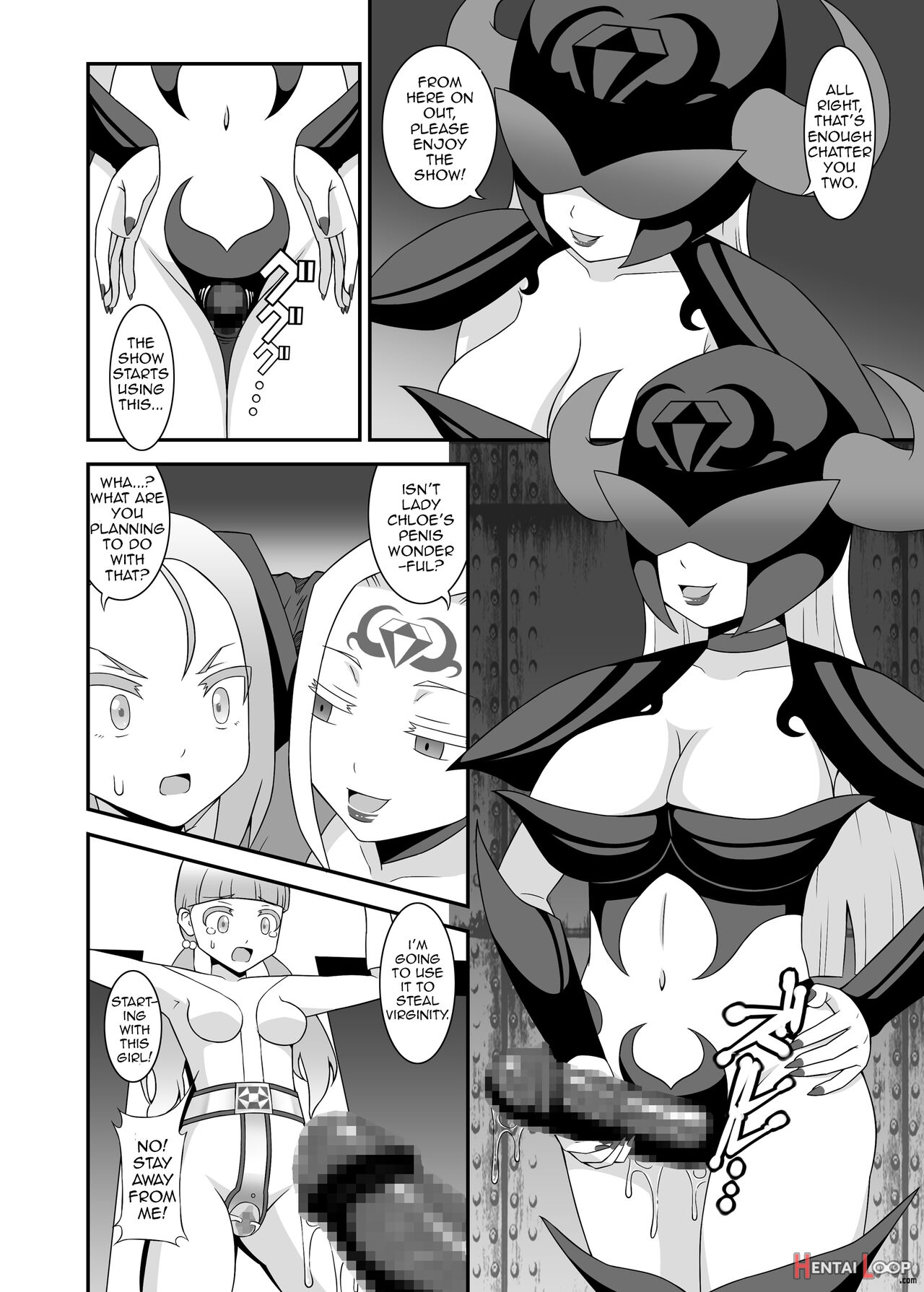 Chastity Sentai Chaste Colors Ch.1 page 19