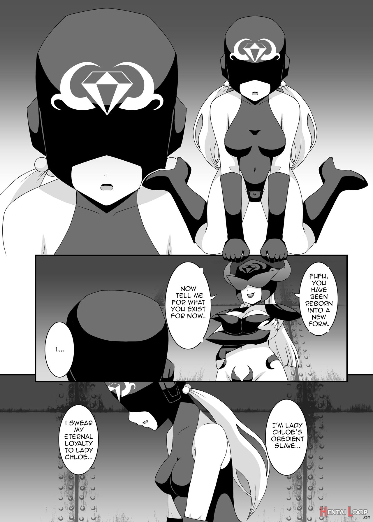 Chastity Sentai Chaste Colors Ch.1 page 27