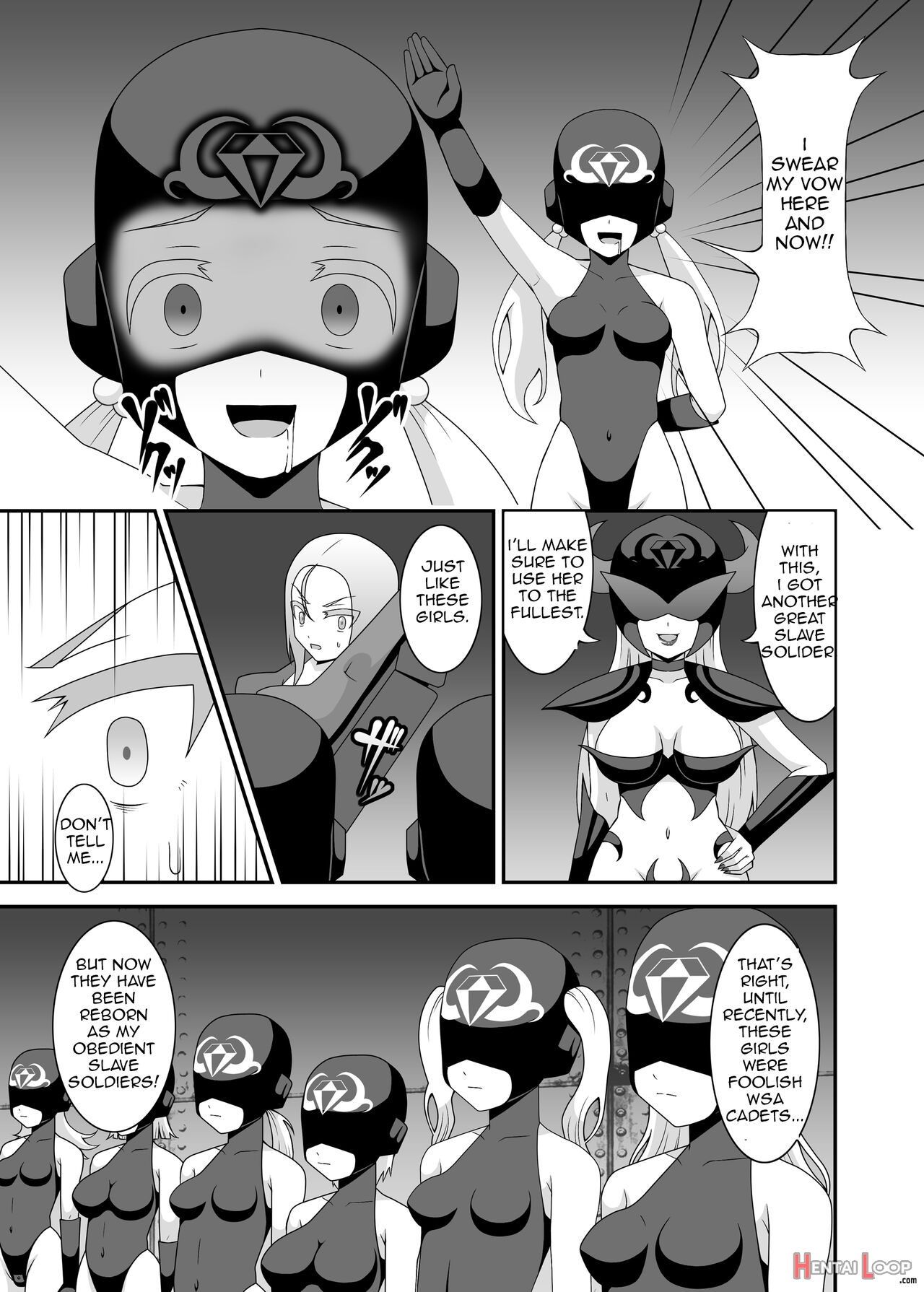 Chastity Sentai Chaste Colors Ch.1 page 28