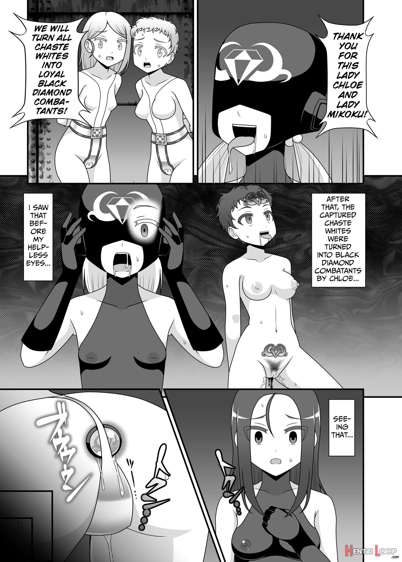 Chastity Sentai Chaste Colors Ch.2 page 15