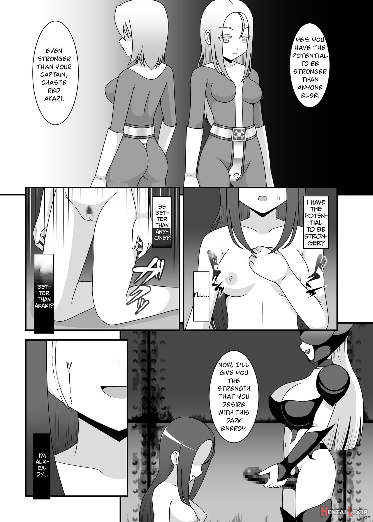 Chastity Sentai Chaste Colors Ch.2 page 21