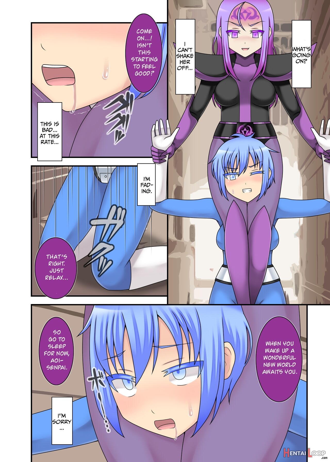 Chastity Sentai Chaste Colors Ch. 3 page 12