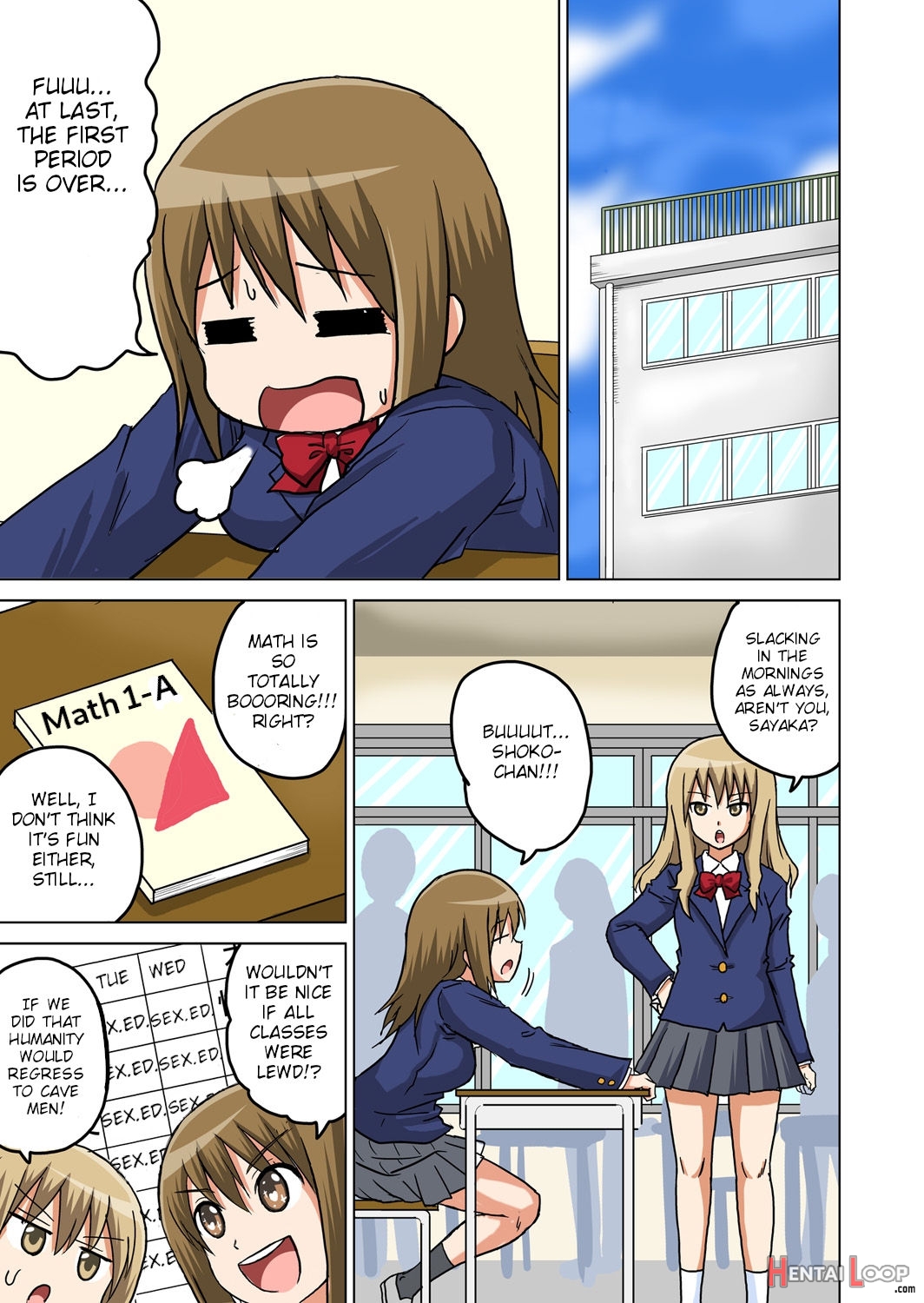 Classmate To Ecchi Jugyou English page 53