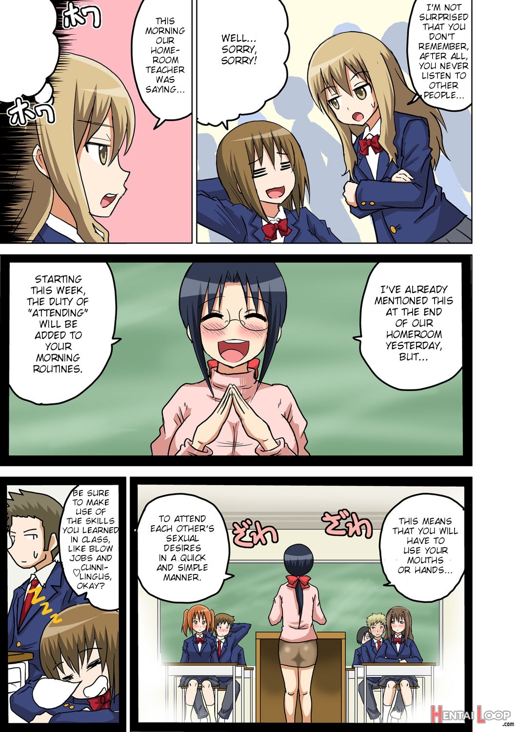 Classmate To Ecchi Jugyou English page 55