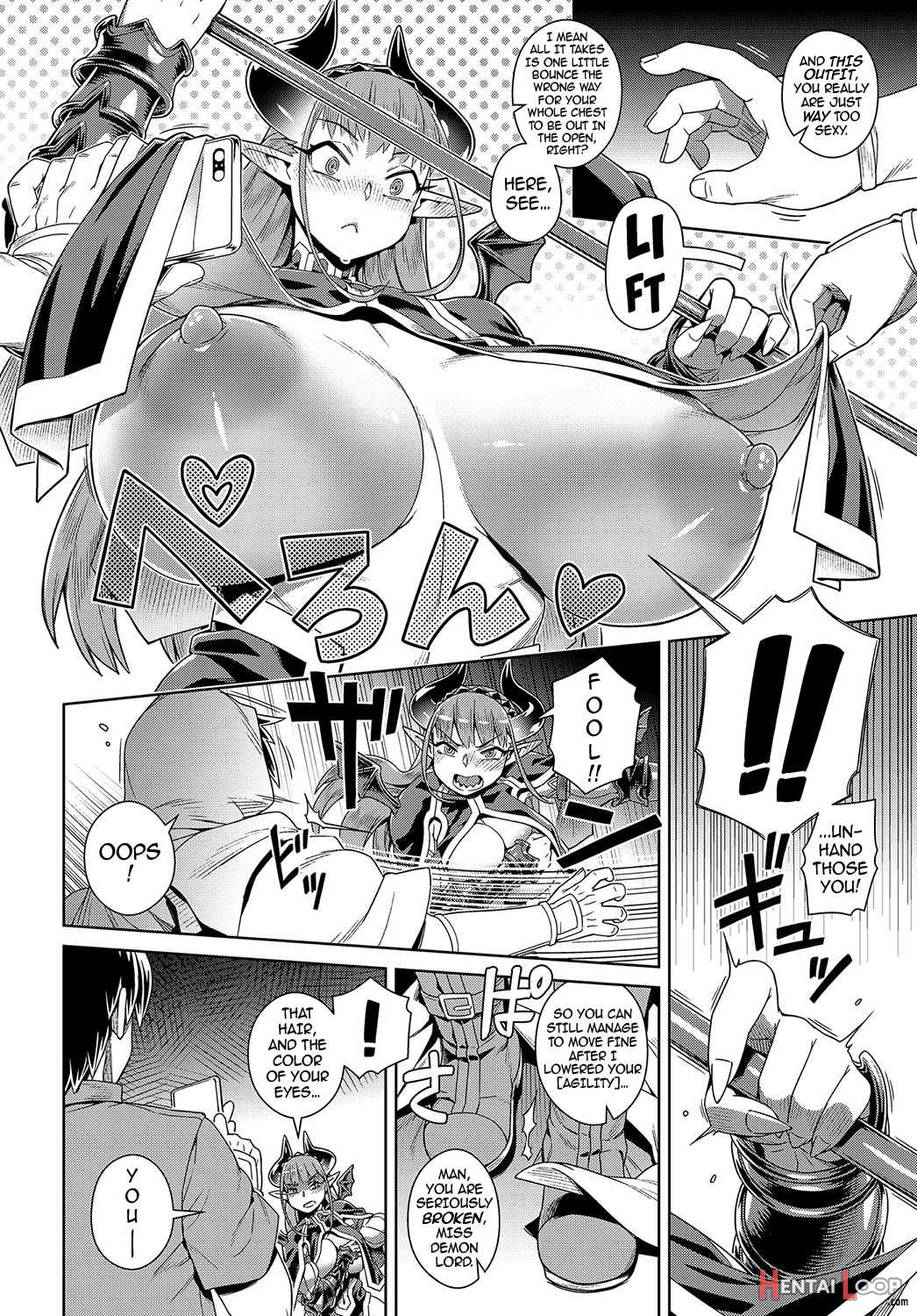 Defeating The Demon Lordwith A Lewd Smart Phone page 4