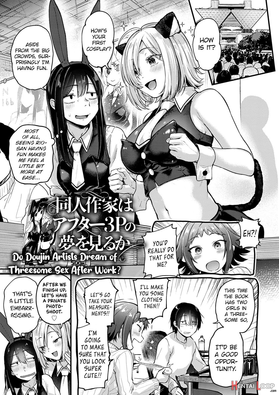 Doujin Sakka Wa Cosplay Ecchi No Yume O Miru Ka? Parts 1-4 + After Story page 53