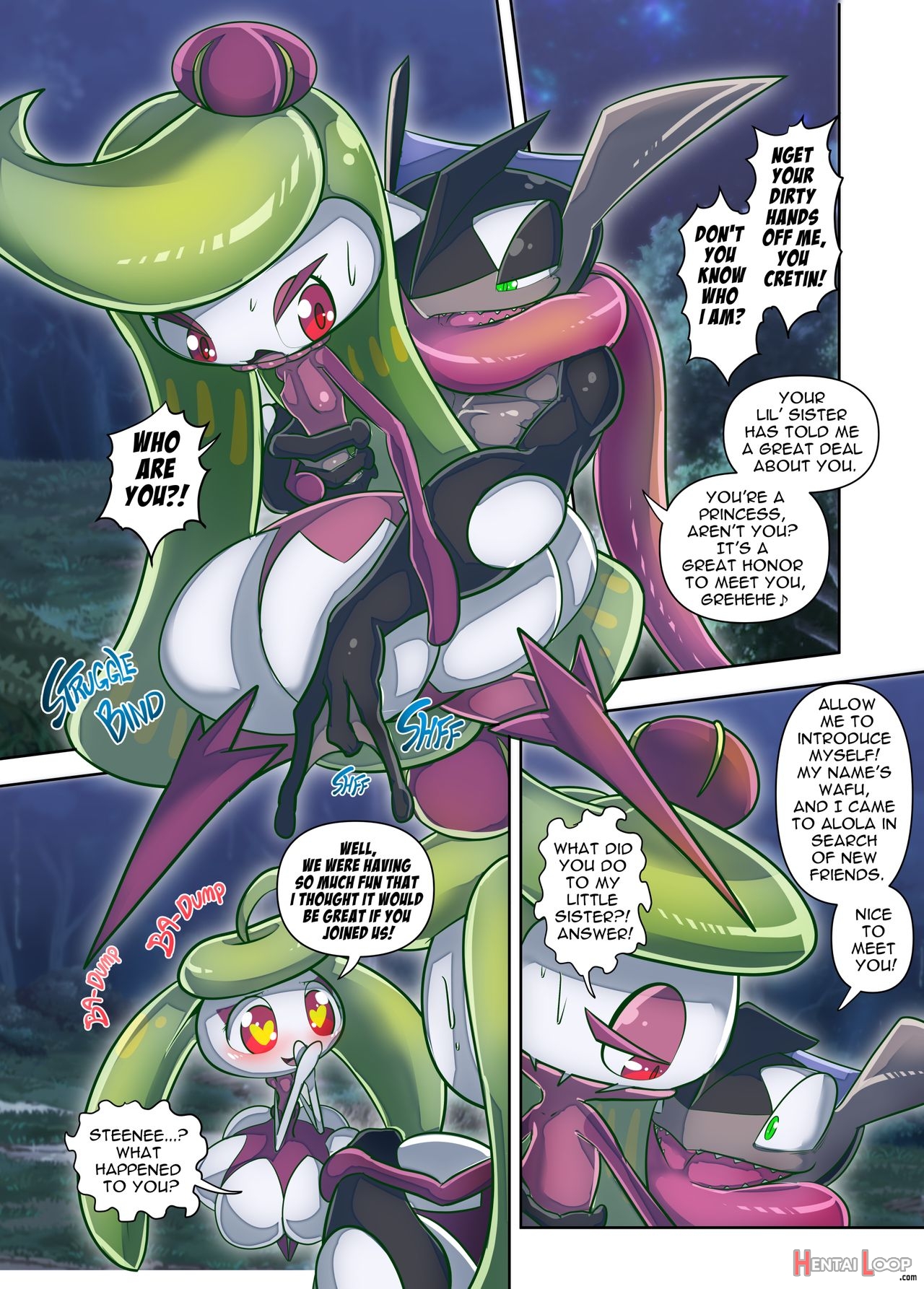 Evil Greninja Alola Moon page 17