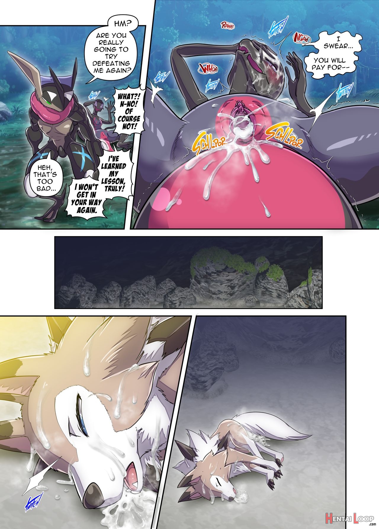 Evil Greninja Alola Moon page 8