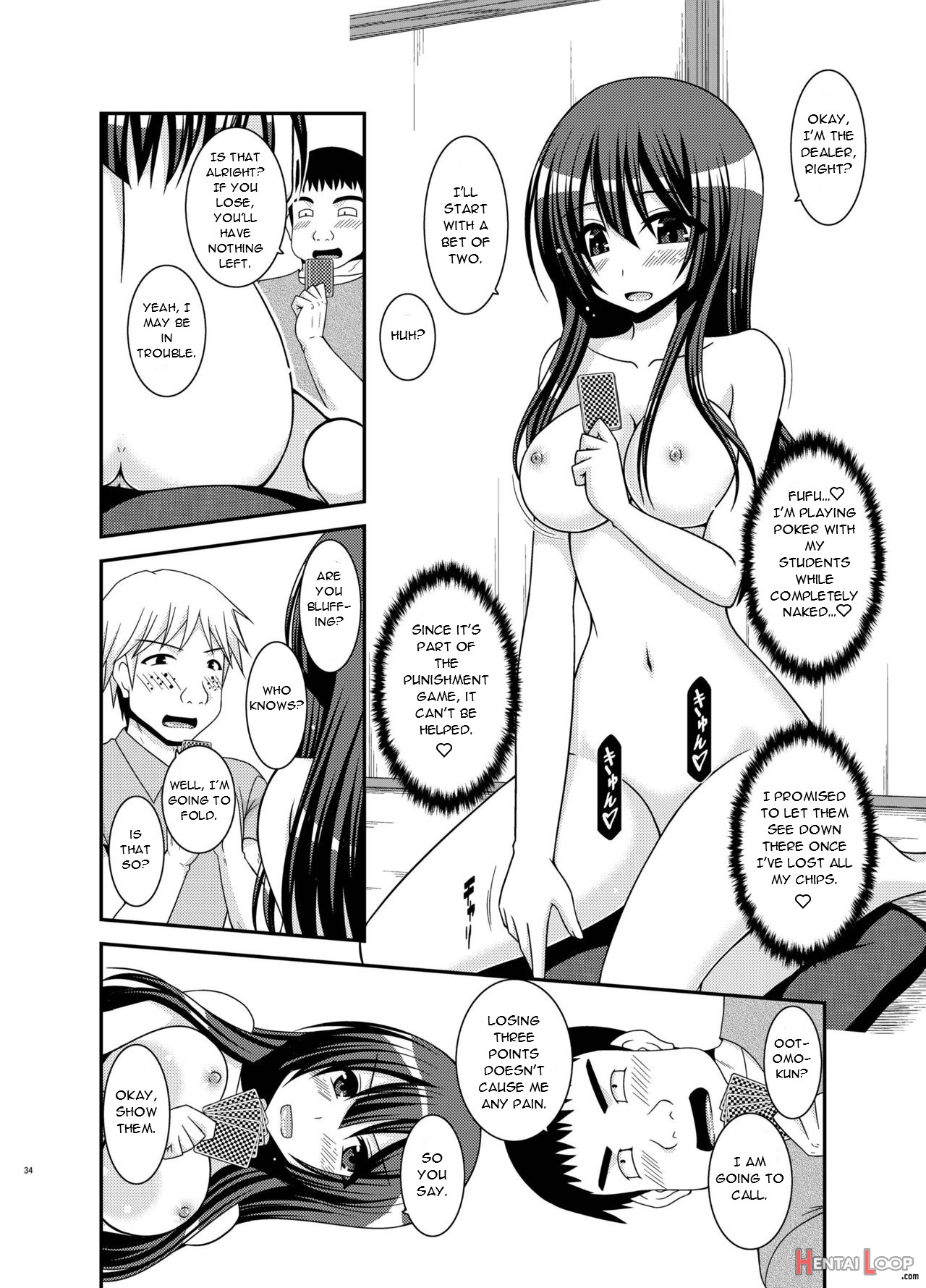 Exhibitionist Girl Diary Chapter 20 page 34
