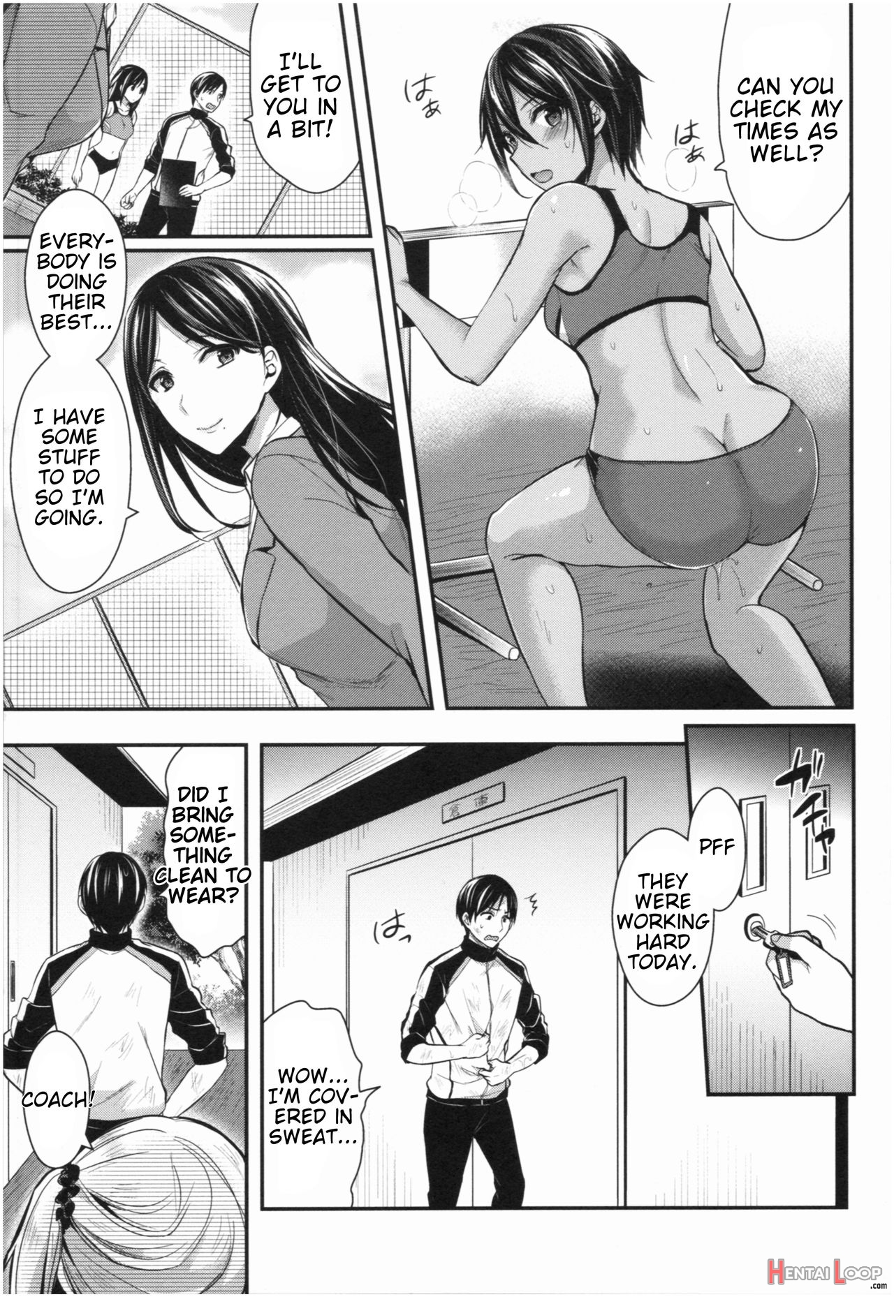 Girls' Athletics Club Harem Training page 132