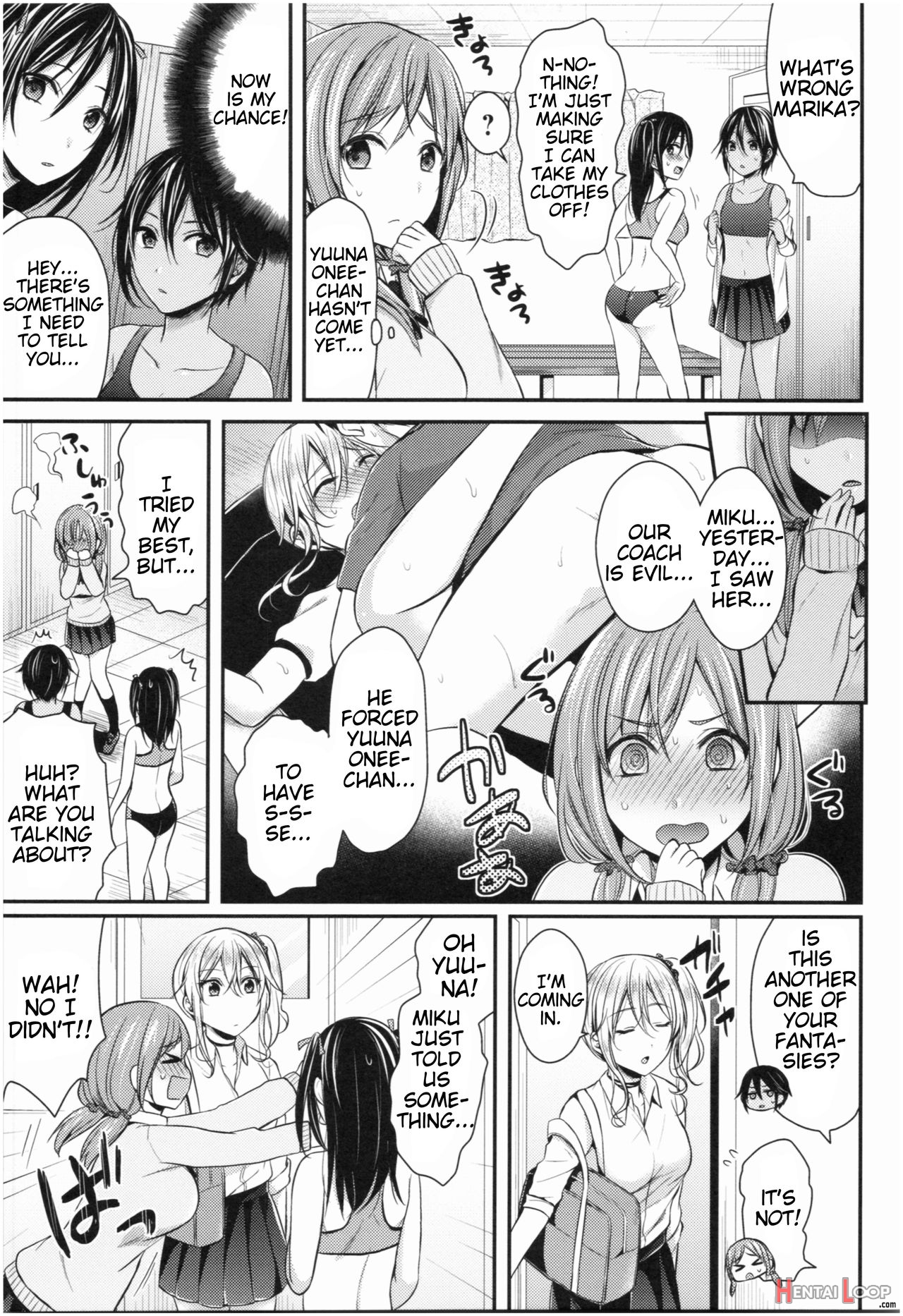 Girls' Athletics Club Harem Training page 34