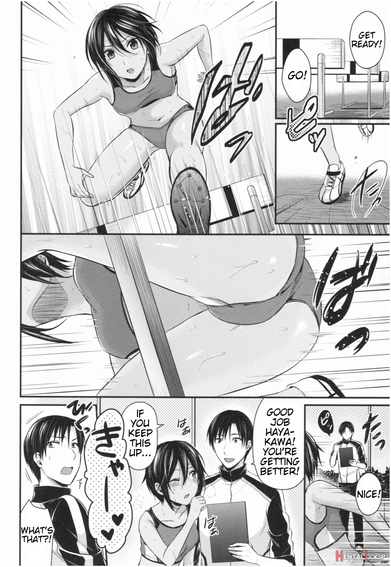 Girls' Athletics Club Harem Training page 57