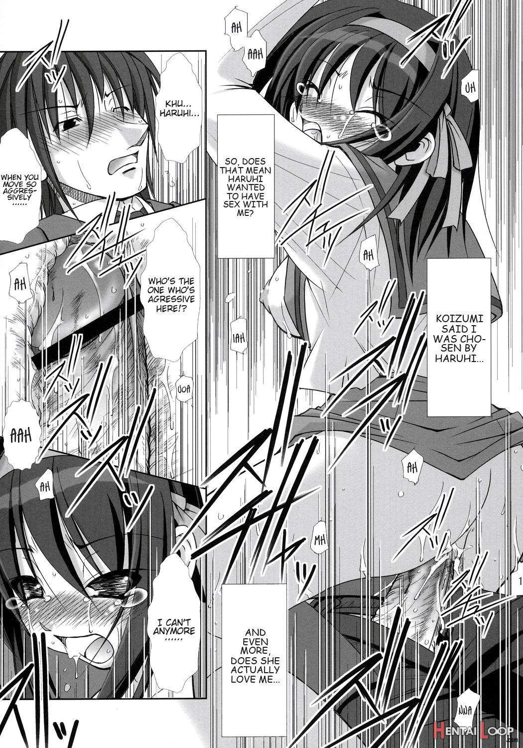 Haruhi Suzumiya's Fetish page 18