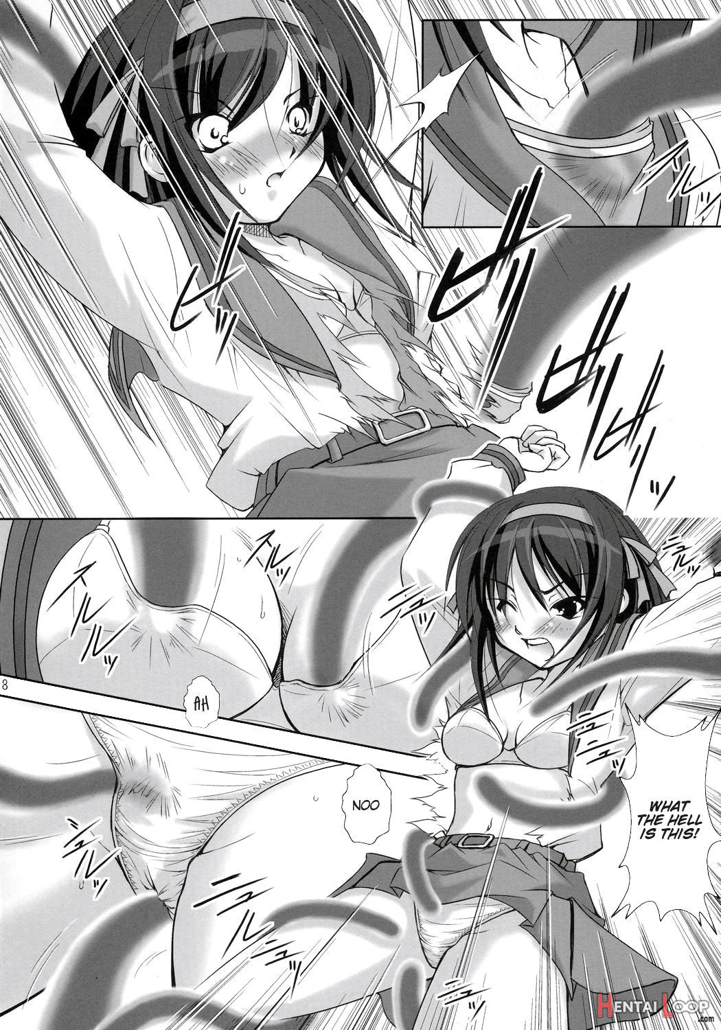 Haruhi Suzumiya's Fetish page 7