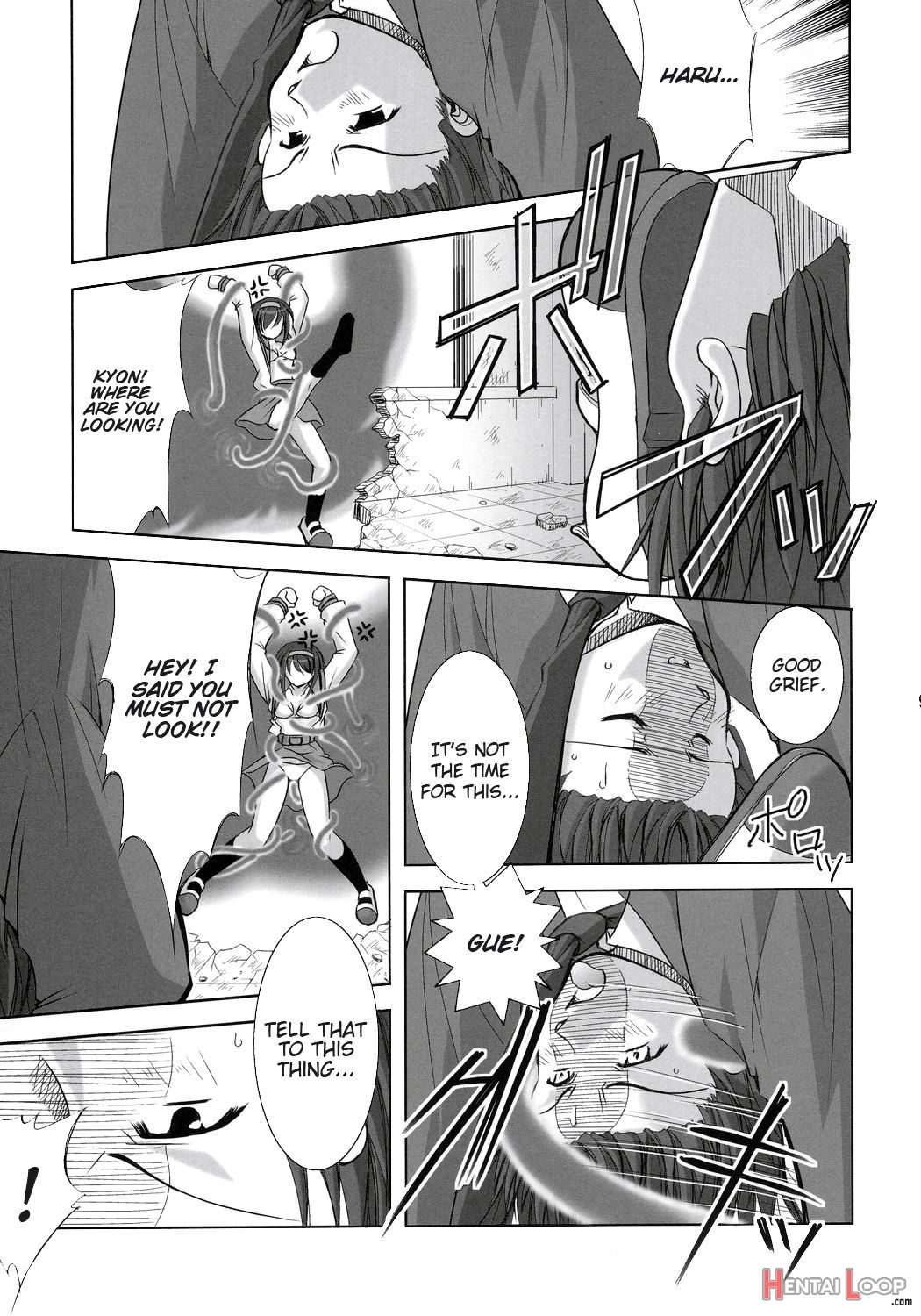 Haruhi Suzumiya's Fetish page 8