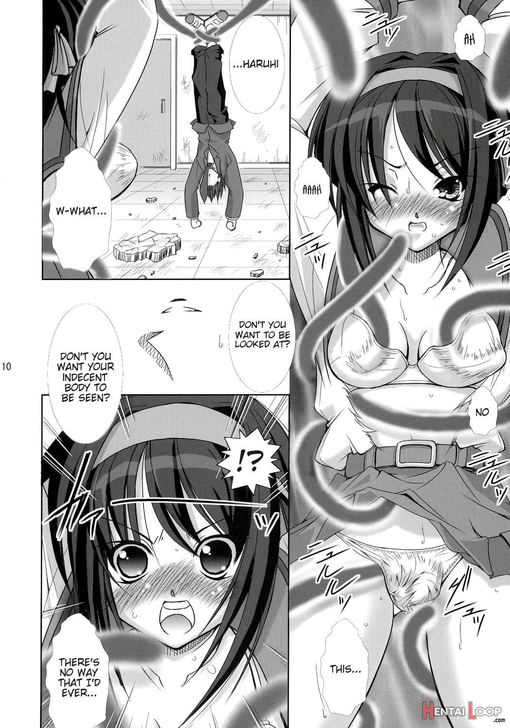 Haruhi Suzumiya's Fetish page 9