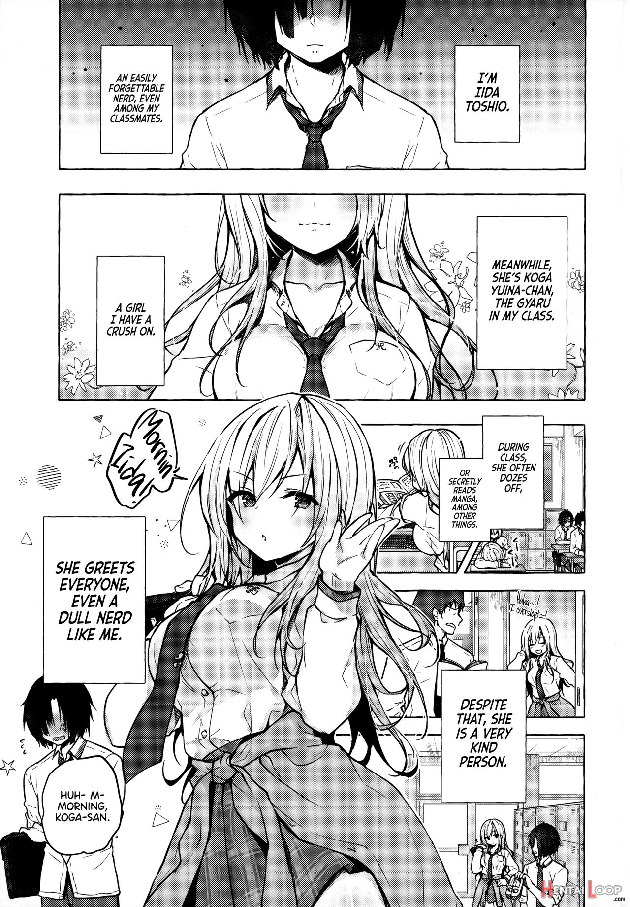 Having Sex With Yuina-chan, The Gyaru -my Secret Crush Is Blushing At Me!?- page 5