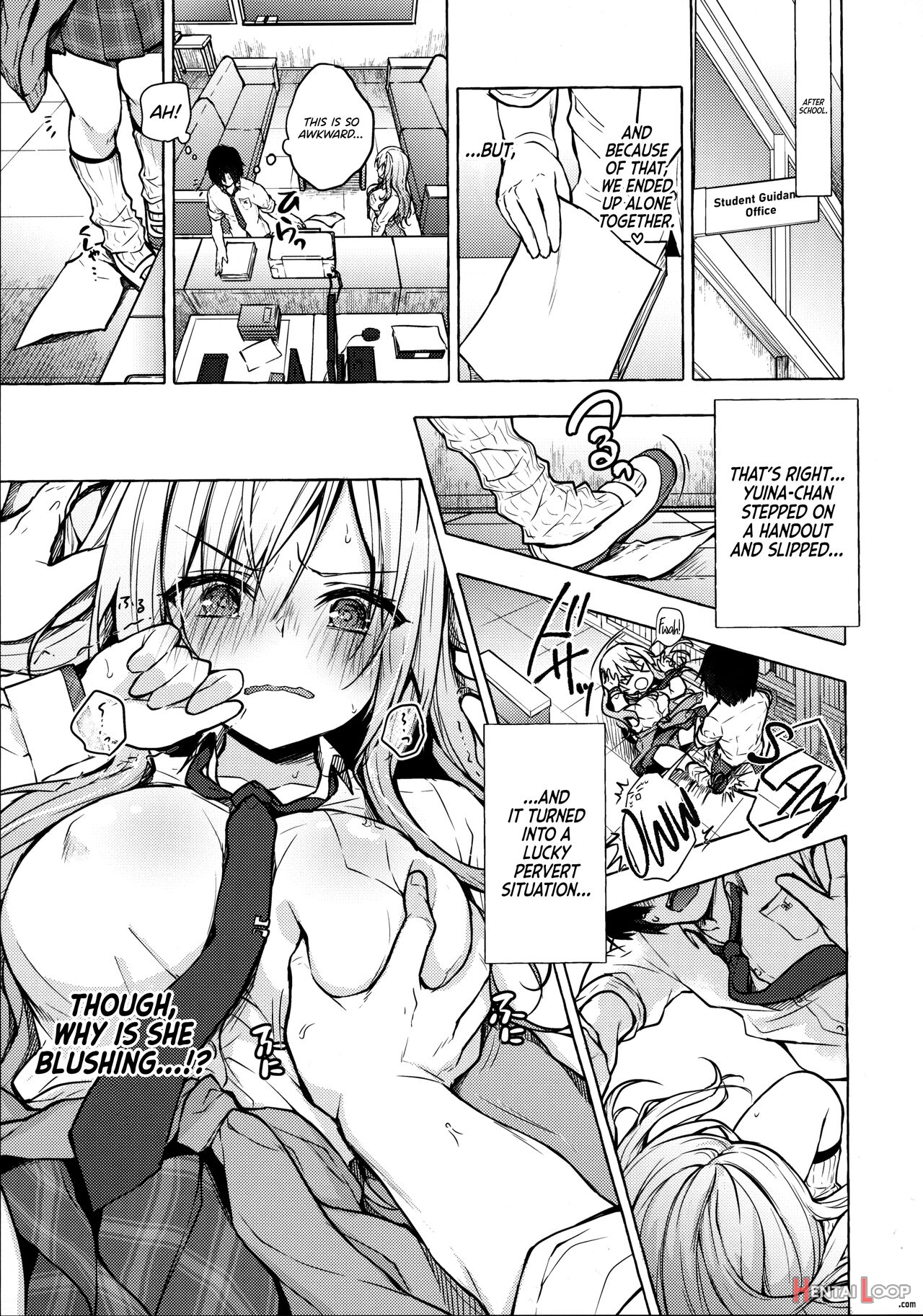 Having Sex With Yuina-chan, The Gyaru -my Secret Crush Is Blushing At Me!?- page 9