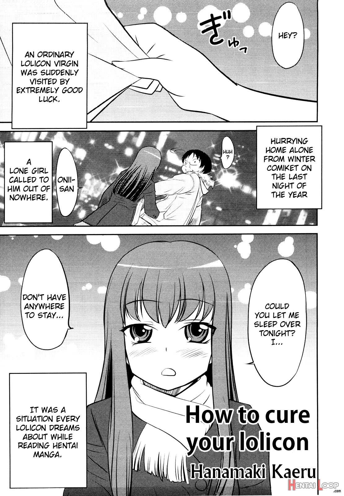 How To Cure Your Lolicon page 1