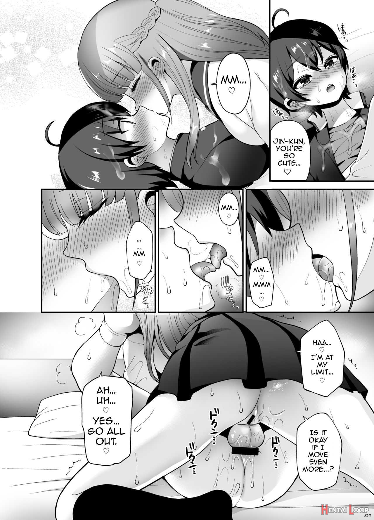 I Tempted My Reserved Lewd Futanari Girlfriend With An Onahole page 18