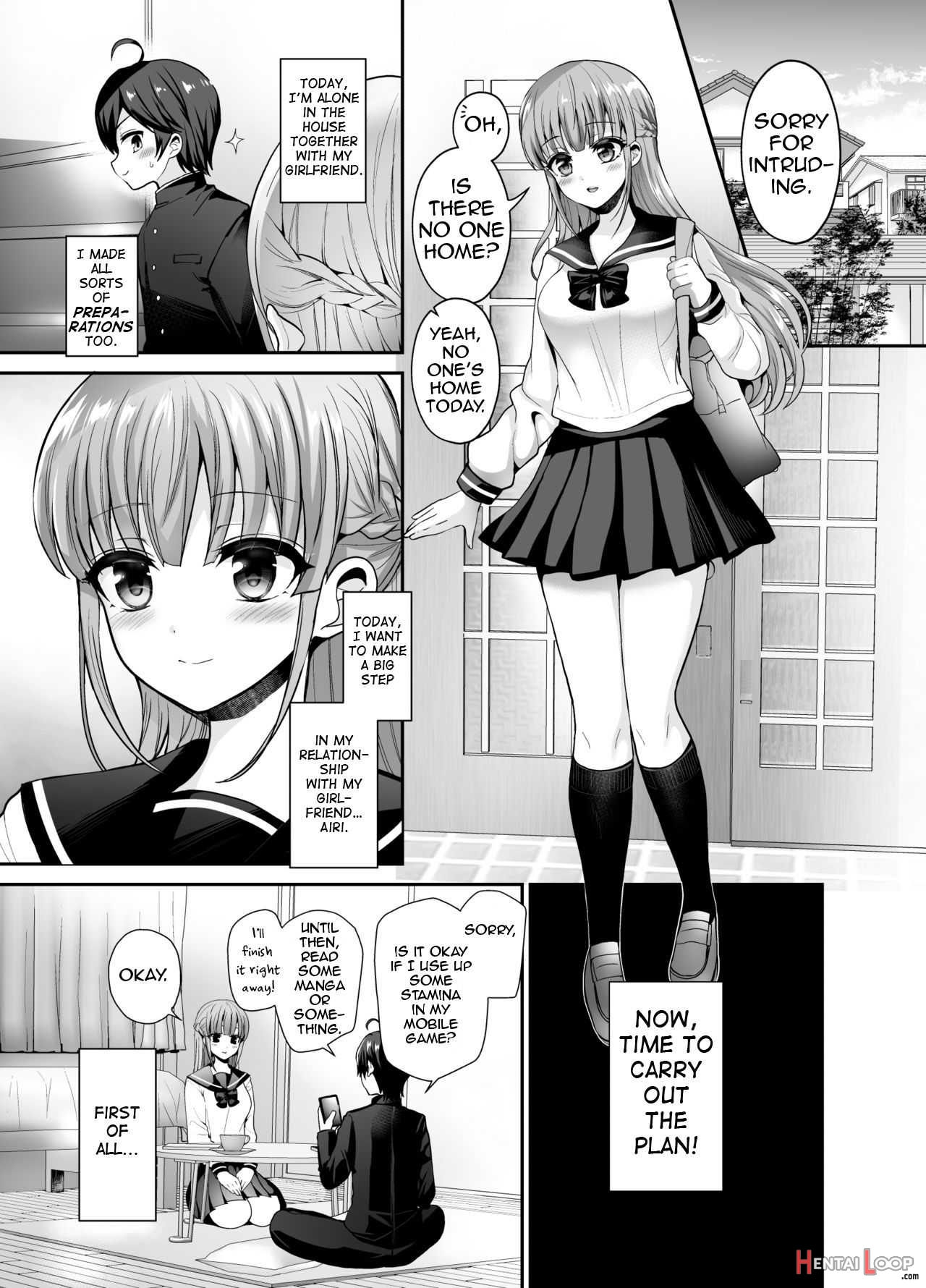 I Tempted My Reserved Lewd Futanari Girlfriend With An Onahole page 3