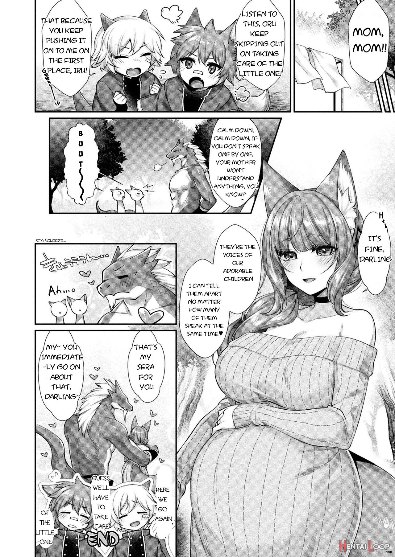 Iwa Ryuujin To Kitsune Musume No Shinkon Fuufusei Katsu page 18